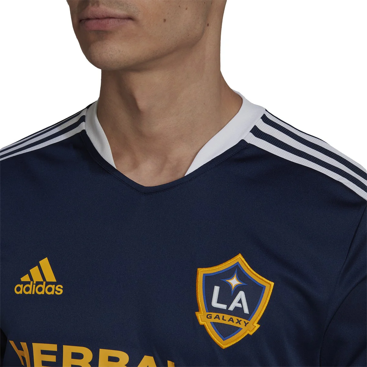 adidas 2021-22 Los Angeles Galaxy Training Jersey - MENS - Image 3