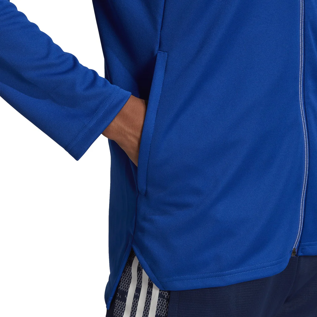 adidas Condivo 21 Training Jacket Royal/White - Image 4