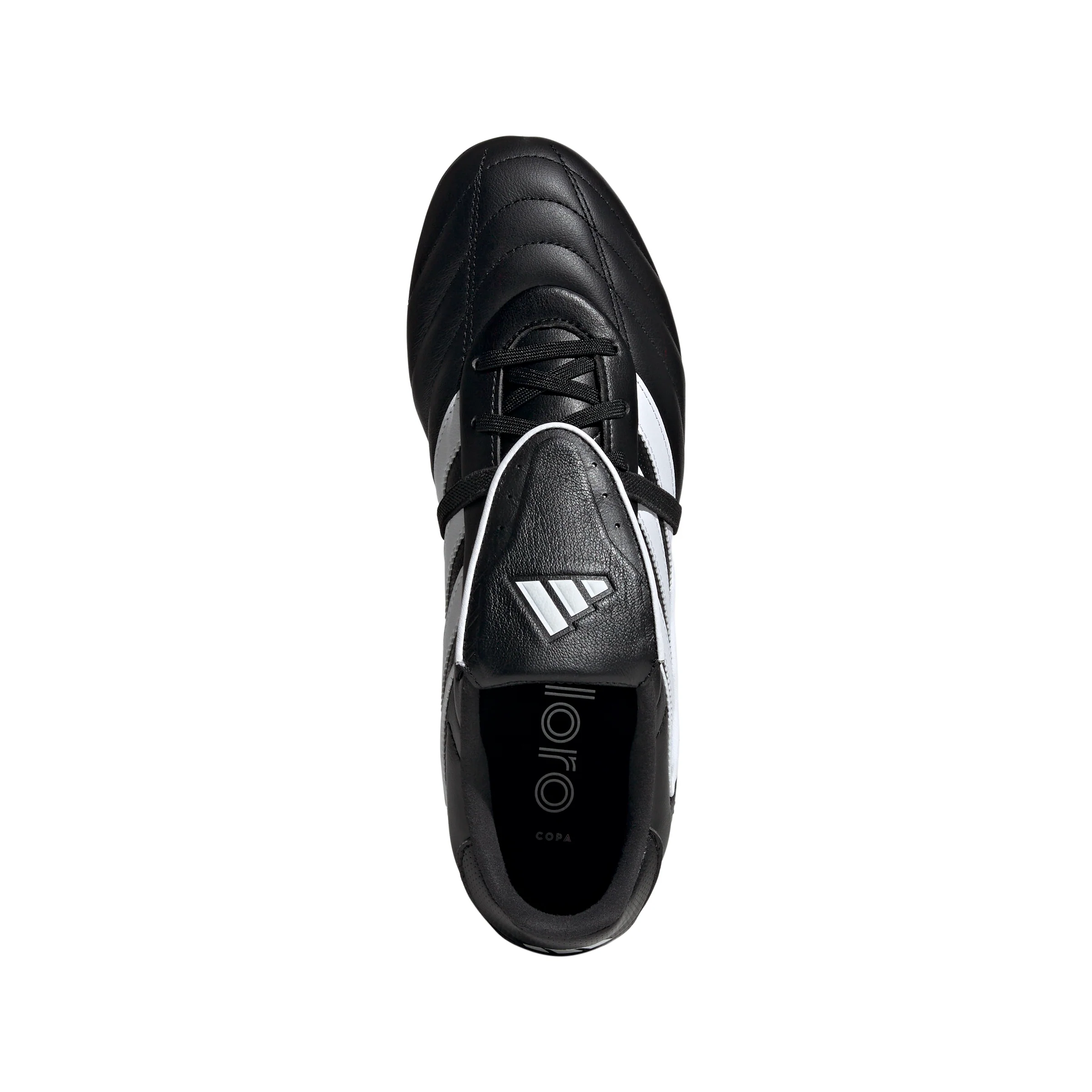adidas Copa Gloro II FG Firm Ground Soccer Cleats -Core Black / Cloud White / Cloud White - Image 2