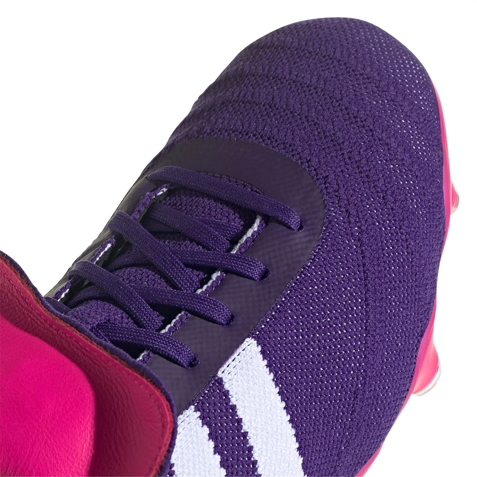adidas Copa Mundial 21 Firm Groud Cleats - Collegiate Purple / Cloud White / Shock Pink - Image 5
