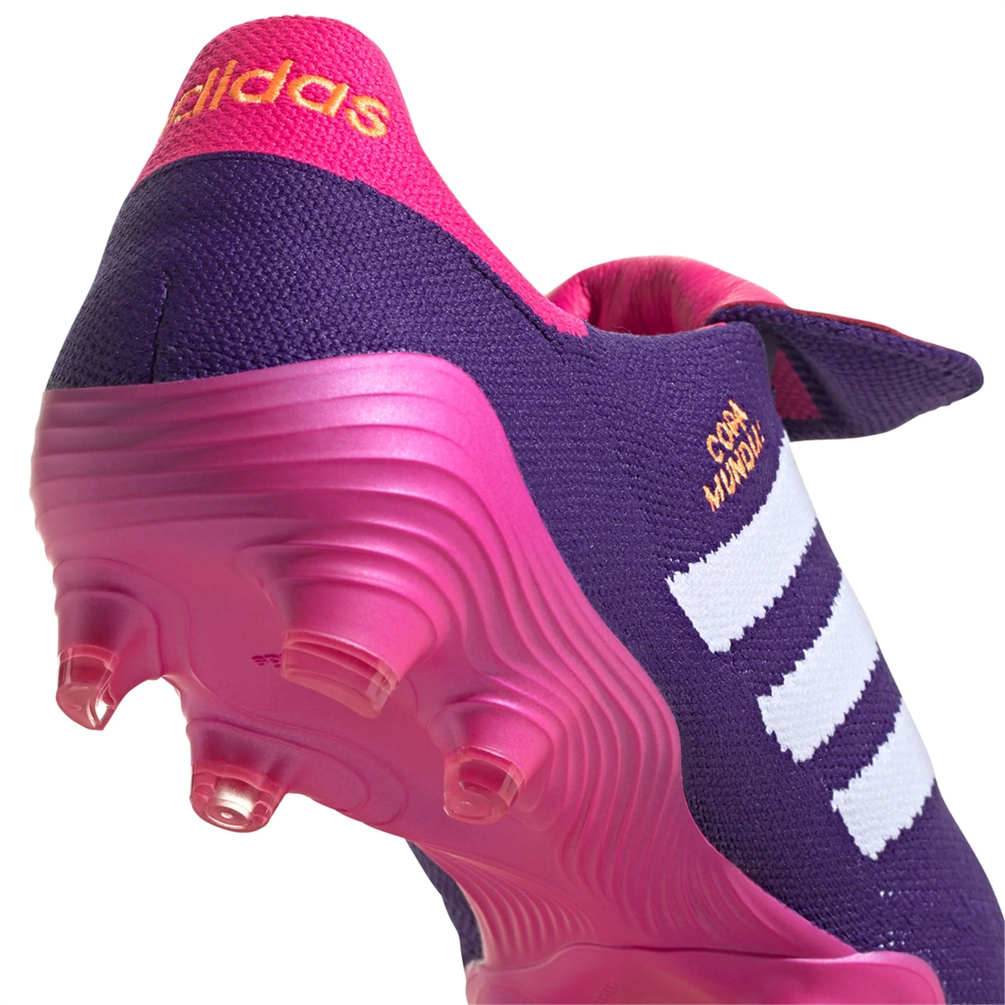 adidas Copa Mundial 21 Firm Groud Cleats - Collegiate Purple / Cloud White / Shock Pink - Image 7
