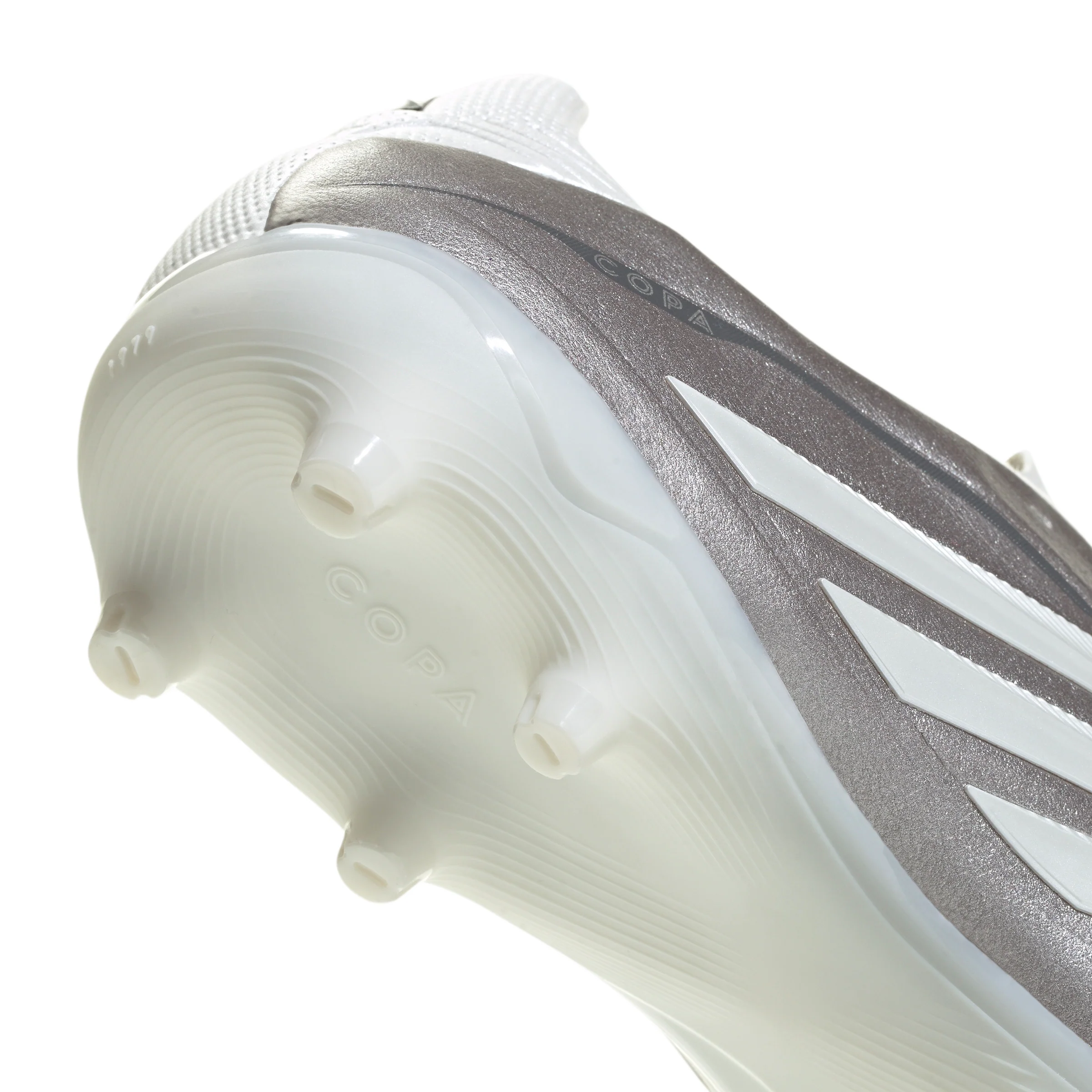 adidas Copa Pure IV League FG Firm Ground Soccer Cleats - Taupe Metallic/ Zero Metallic /Night Metallic - Image 7