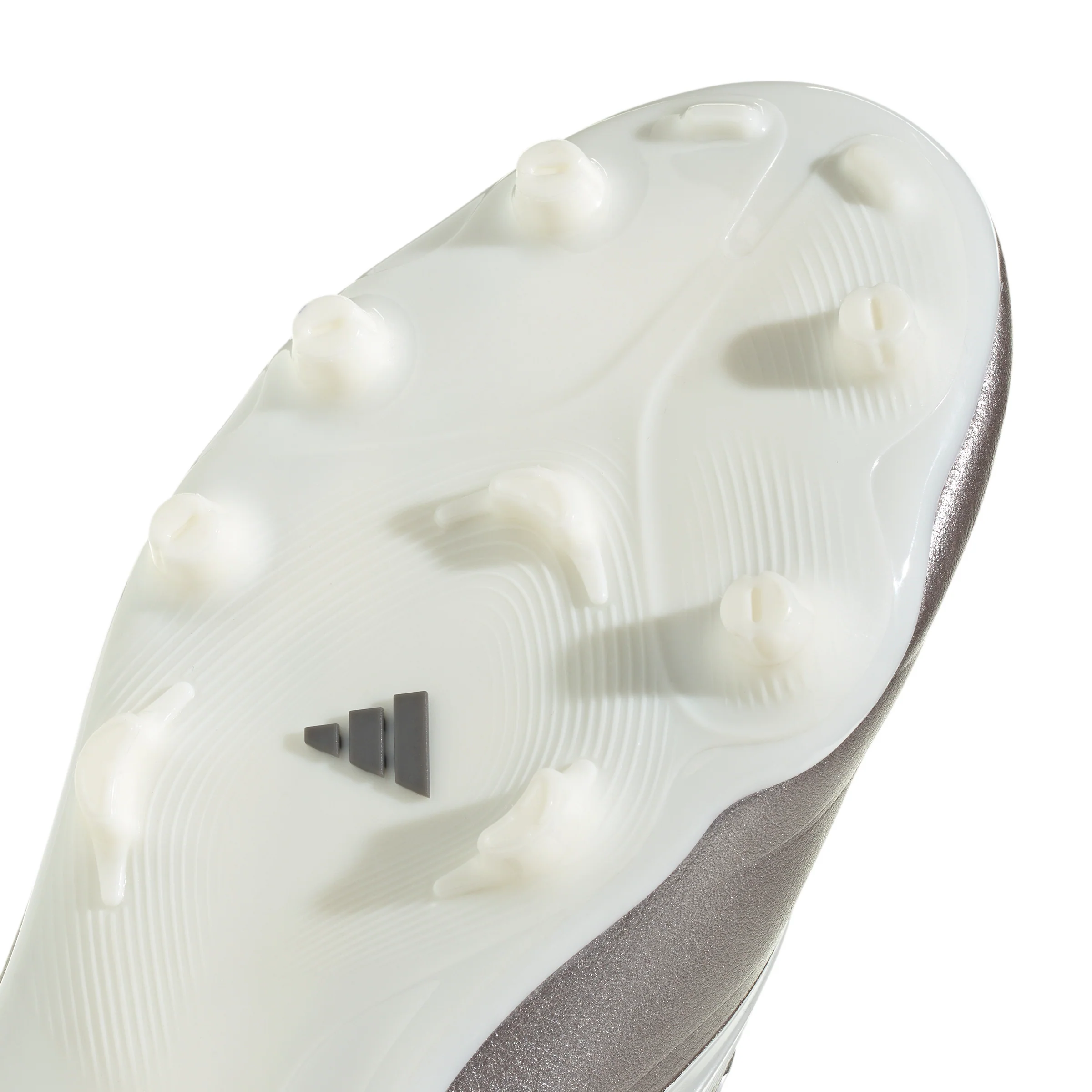 adidas Copa Pure IV League Junior FG Firm Ground Soccer Cleats-Taupe Metallic/ Zero Metallic / Night Metallic - Image 7