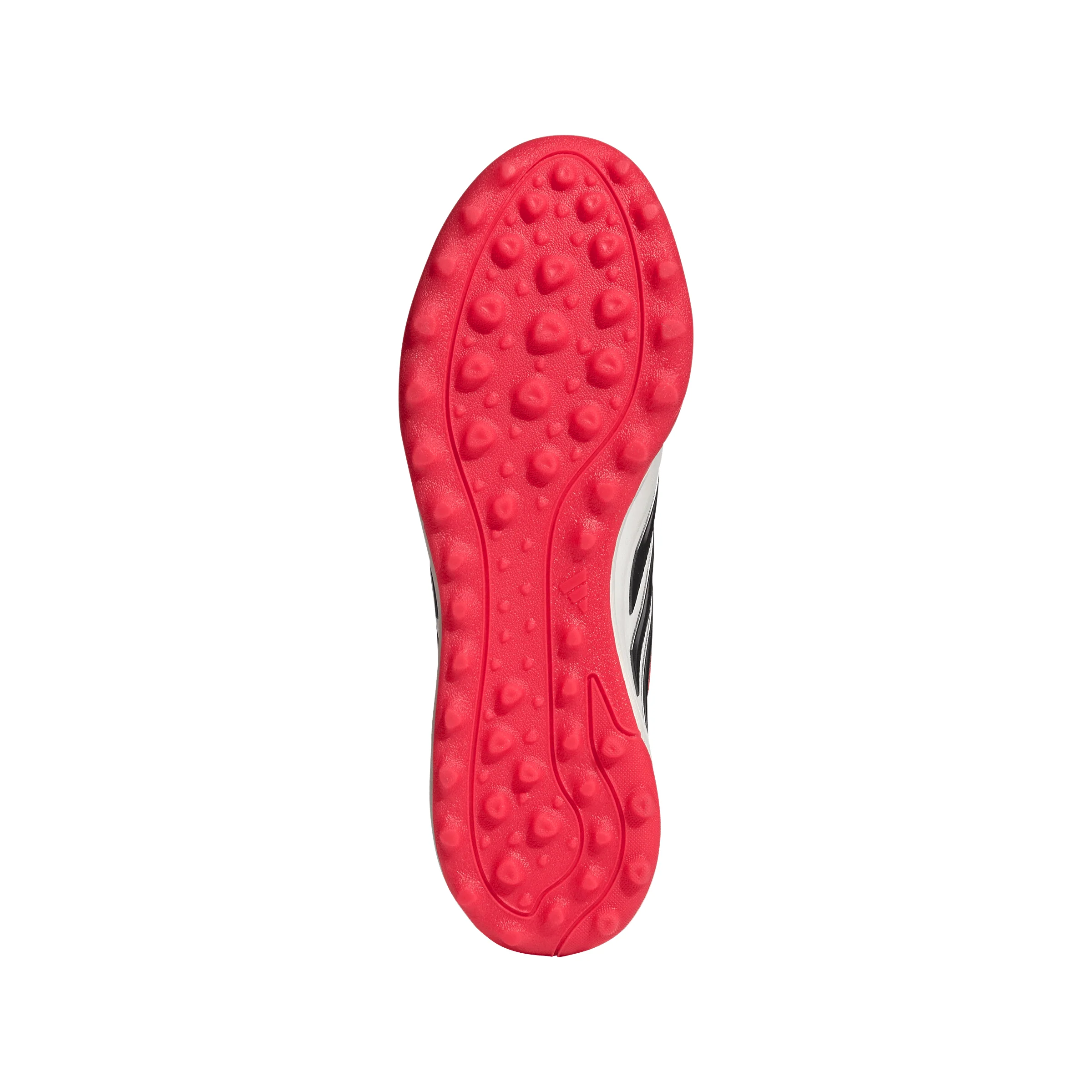 adidas Copa Pure IV Pro TF Turf Soccer Cleat - Zero Metalic / Core Black / Lucid Red - Image 4