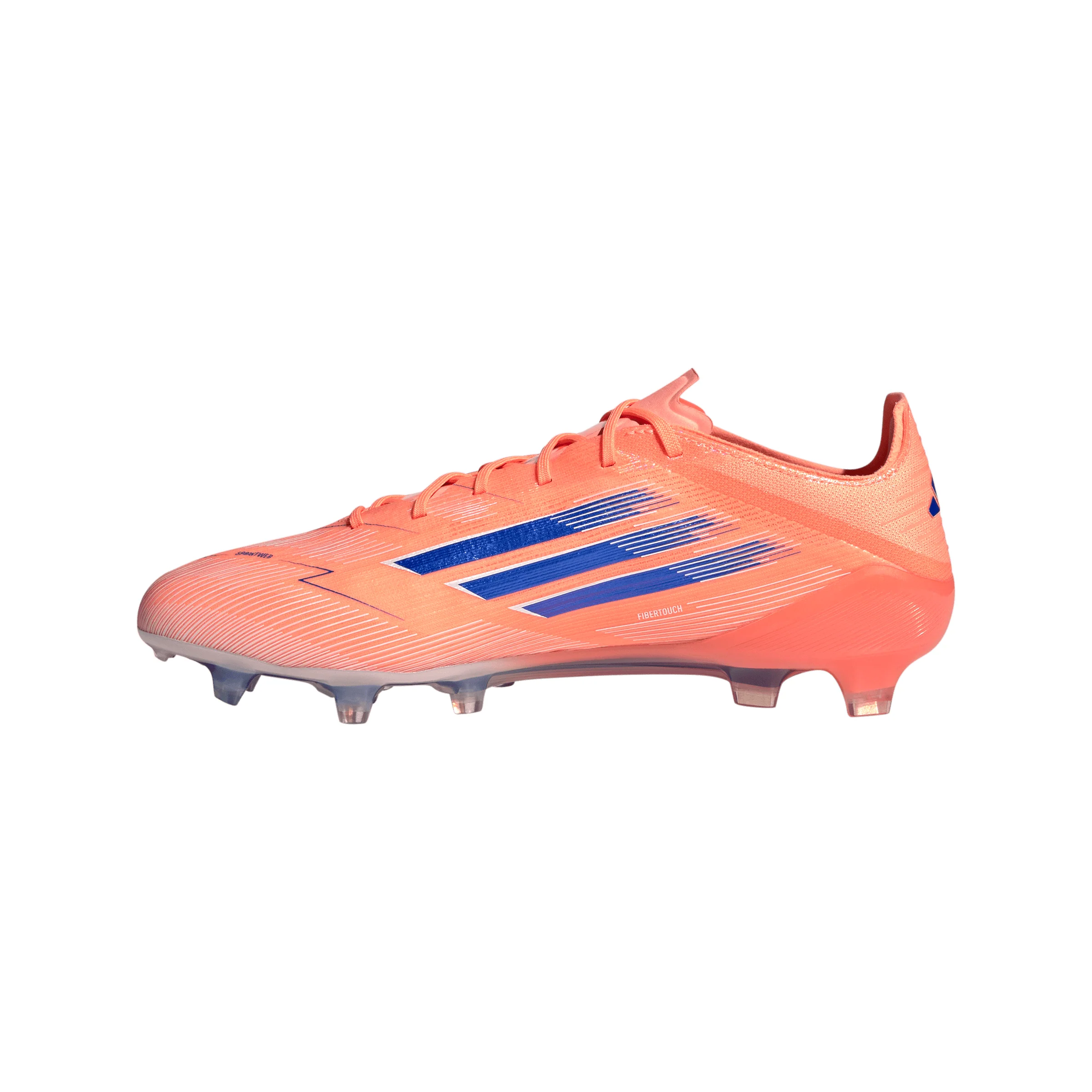 adidas F50 Elite FG Firm Ground Soccer Cleats- Beam Orange / Lucid Blue / Cloud White - Image 2