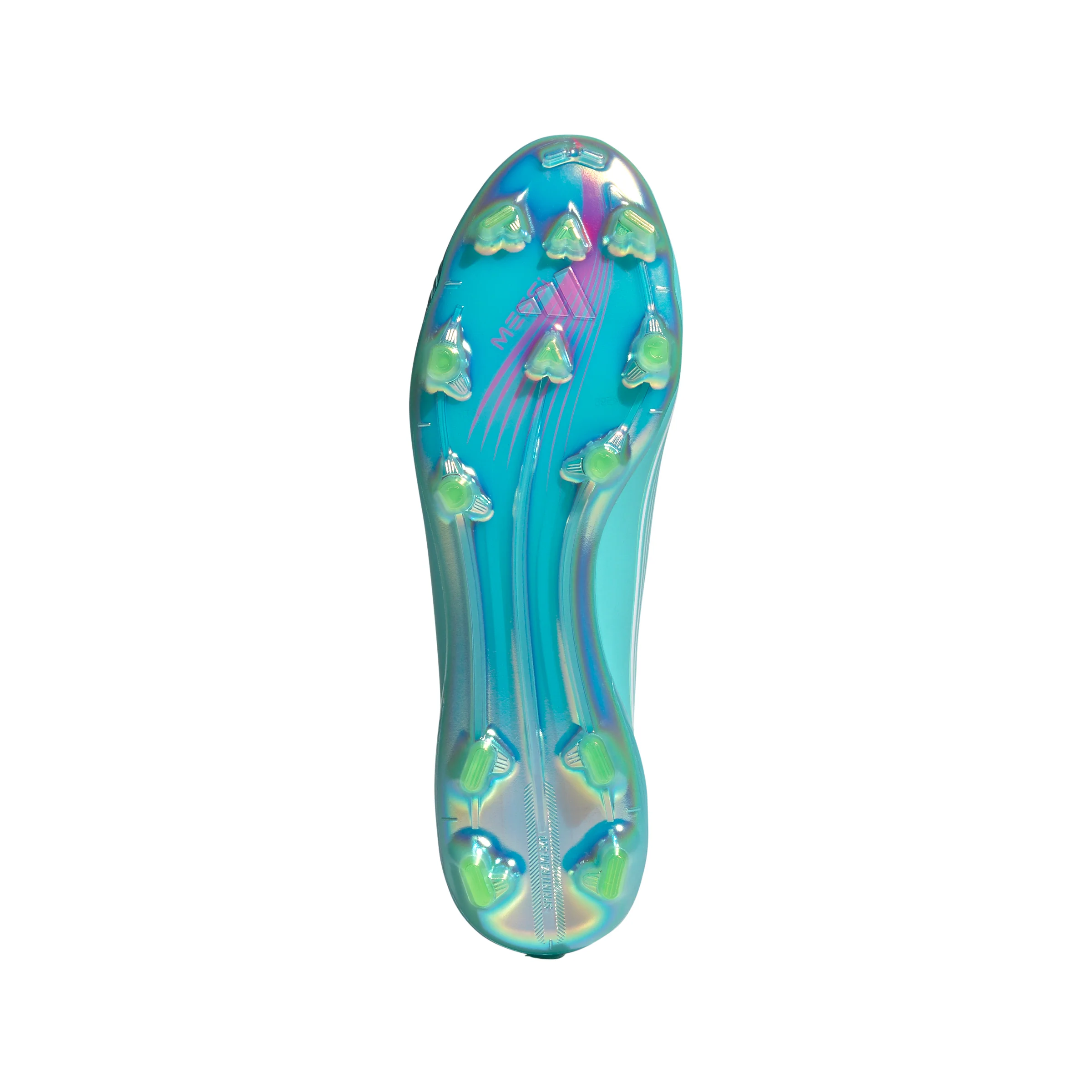 adidas F50 Elite Messi FG Firm Ground Soccer Cleats- Cloud White / Lucid Pink / Flash Aqua - Image 5