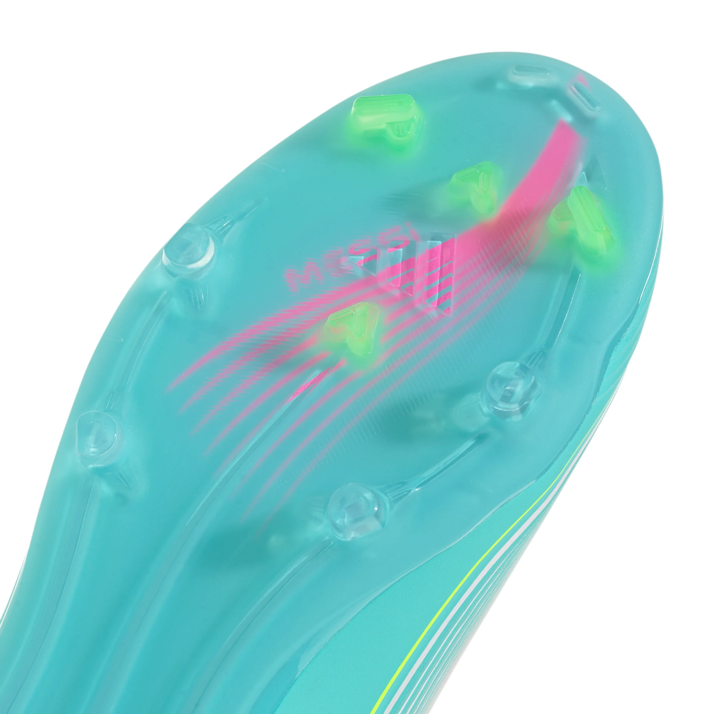 adidas F50 Elite Messi Junior FG Firm Ground Soccer Cleats- Cloud White / Lucid Pink / Flash Aqua - Image 7