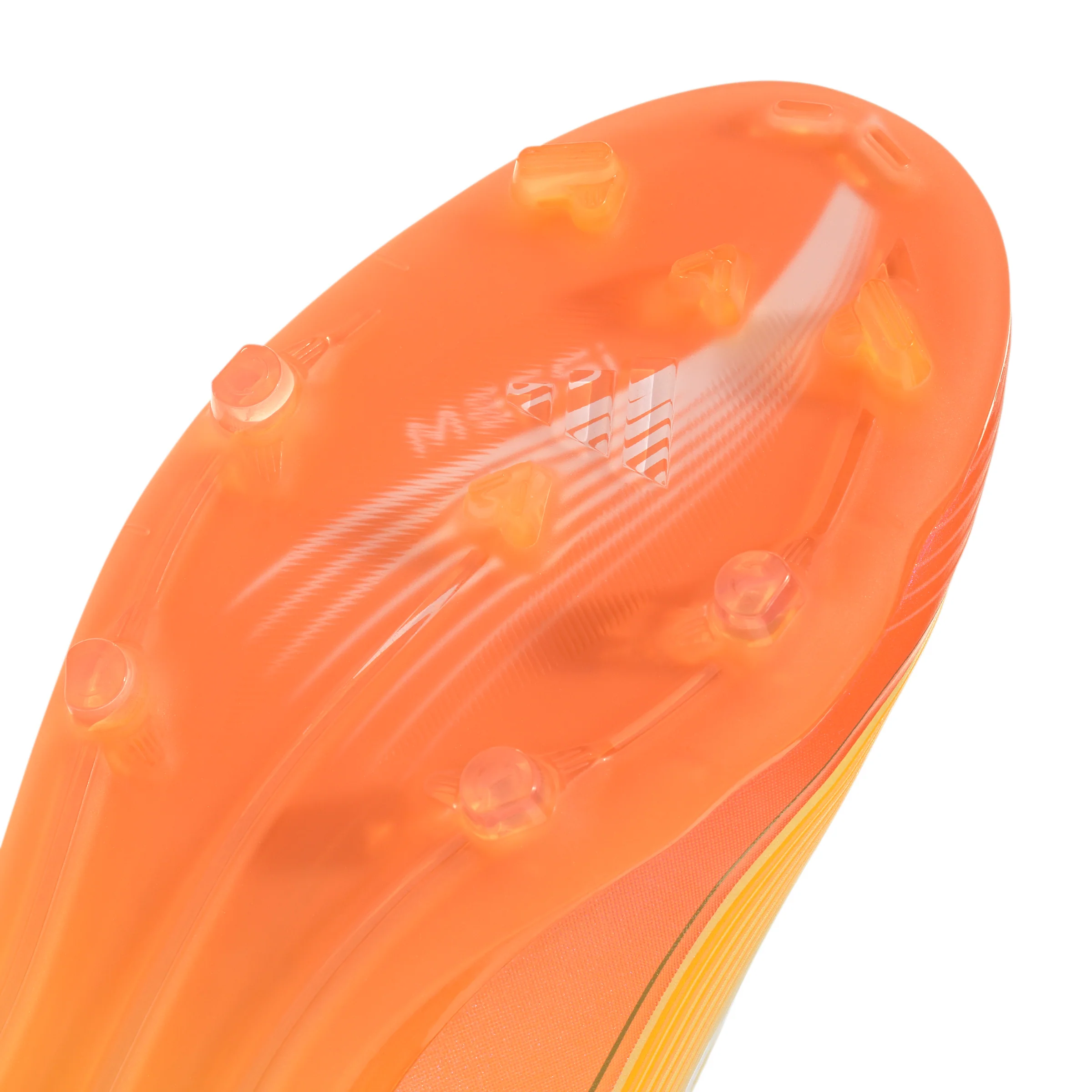 adidas F50 Elite Messi Junior FG Firm Ground Soccer Cleats- Ice Tangerine / Gold Metallic / Pure Tangerine - Image 7