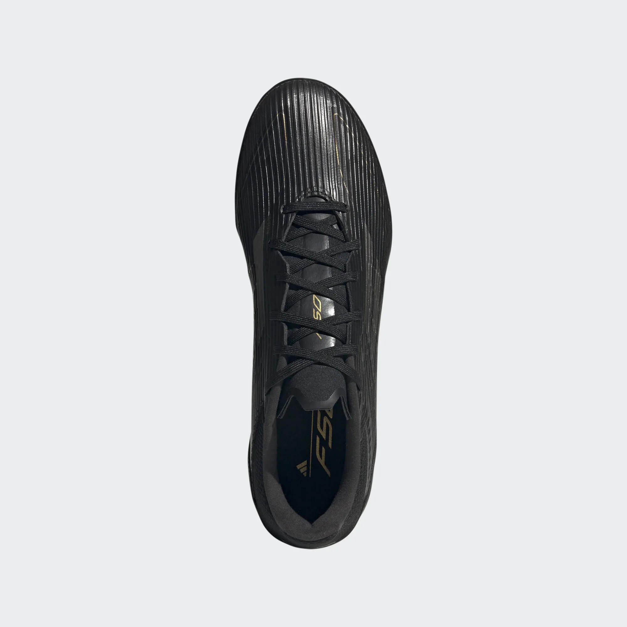 adidas F50 League TF  Cloud Black/Iron Metallic/Gold Metallic - Image 3