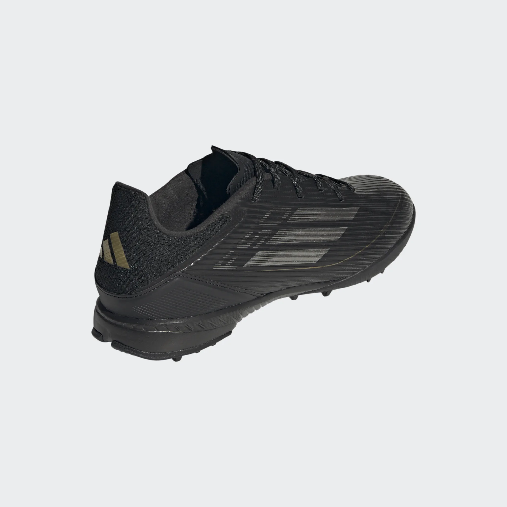 adidas F50 League TF  Cloud Black/Iron Metallic/Gold Metallic - Image 5