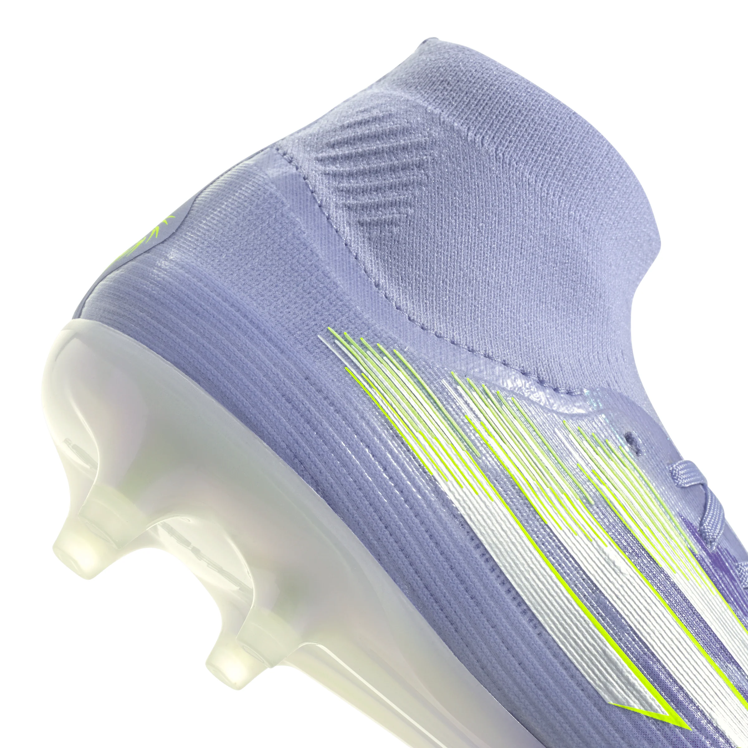 adidas F50 Sparkfusion Pro FG Women’s Firm Ground Soccer Cleat -Violet Tone / Lucid Lemon / Purple Rush - Image 7