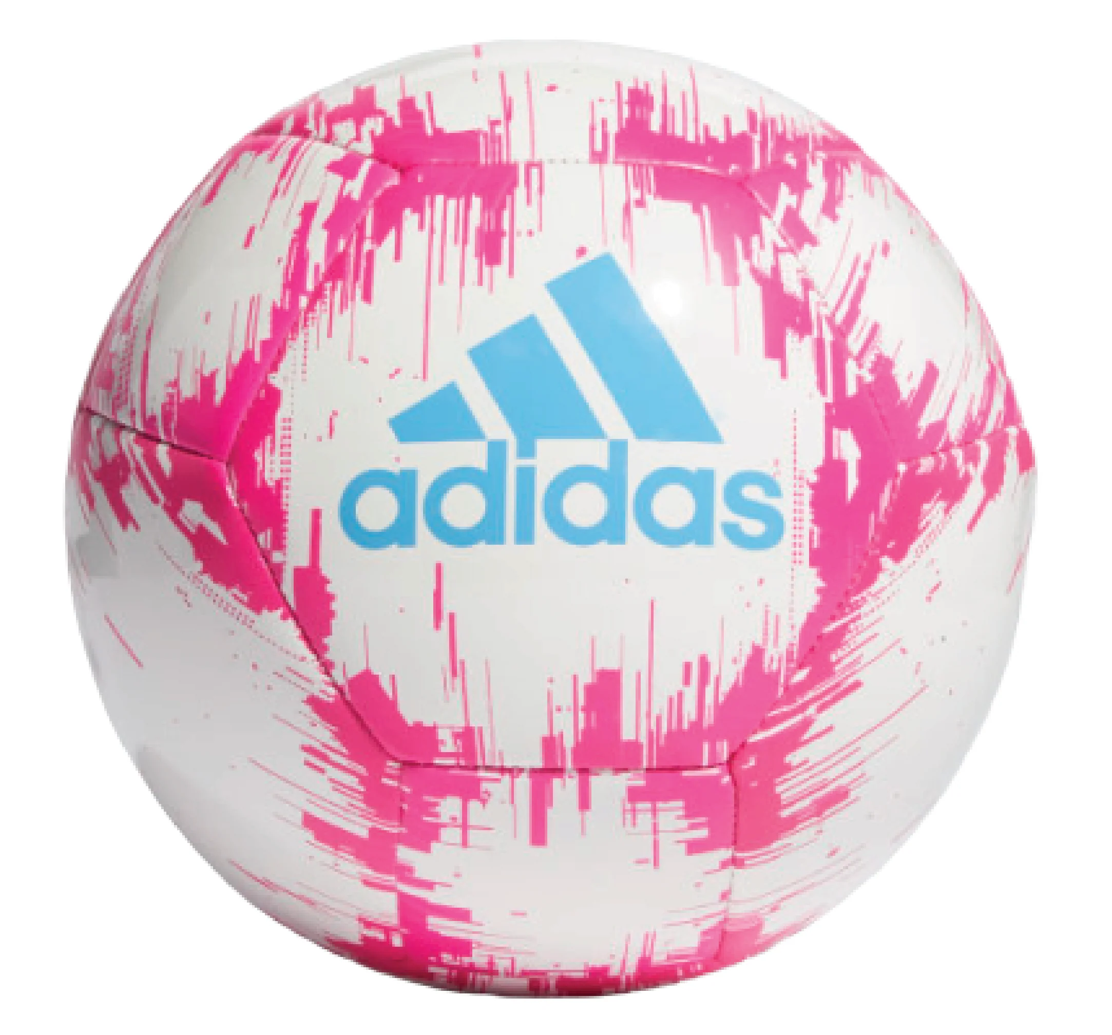 adidas Glider 2 Soccer Ball - White/Pink