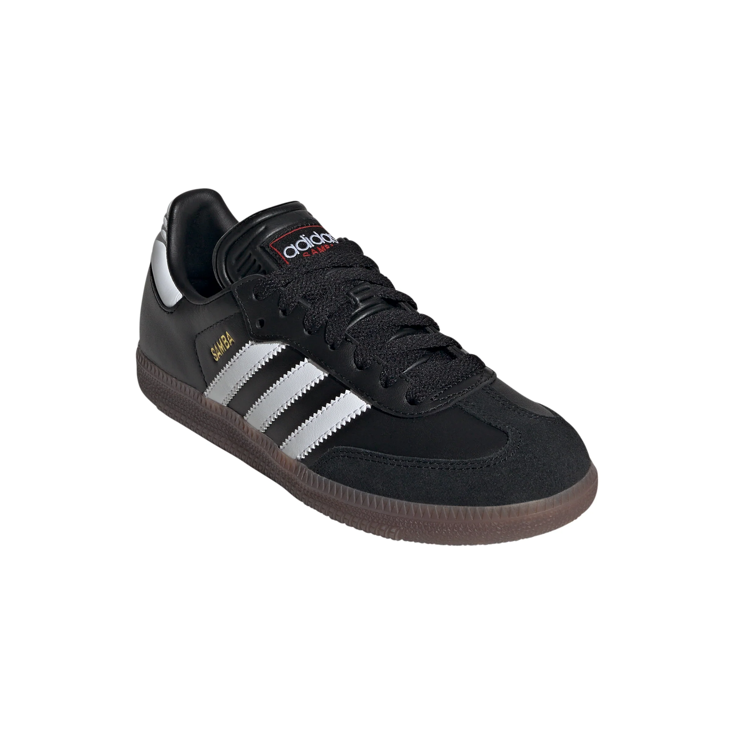 adidas Junior Samba Classic Indoor Soccer Shoe - Black/White - Image 5
