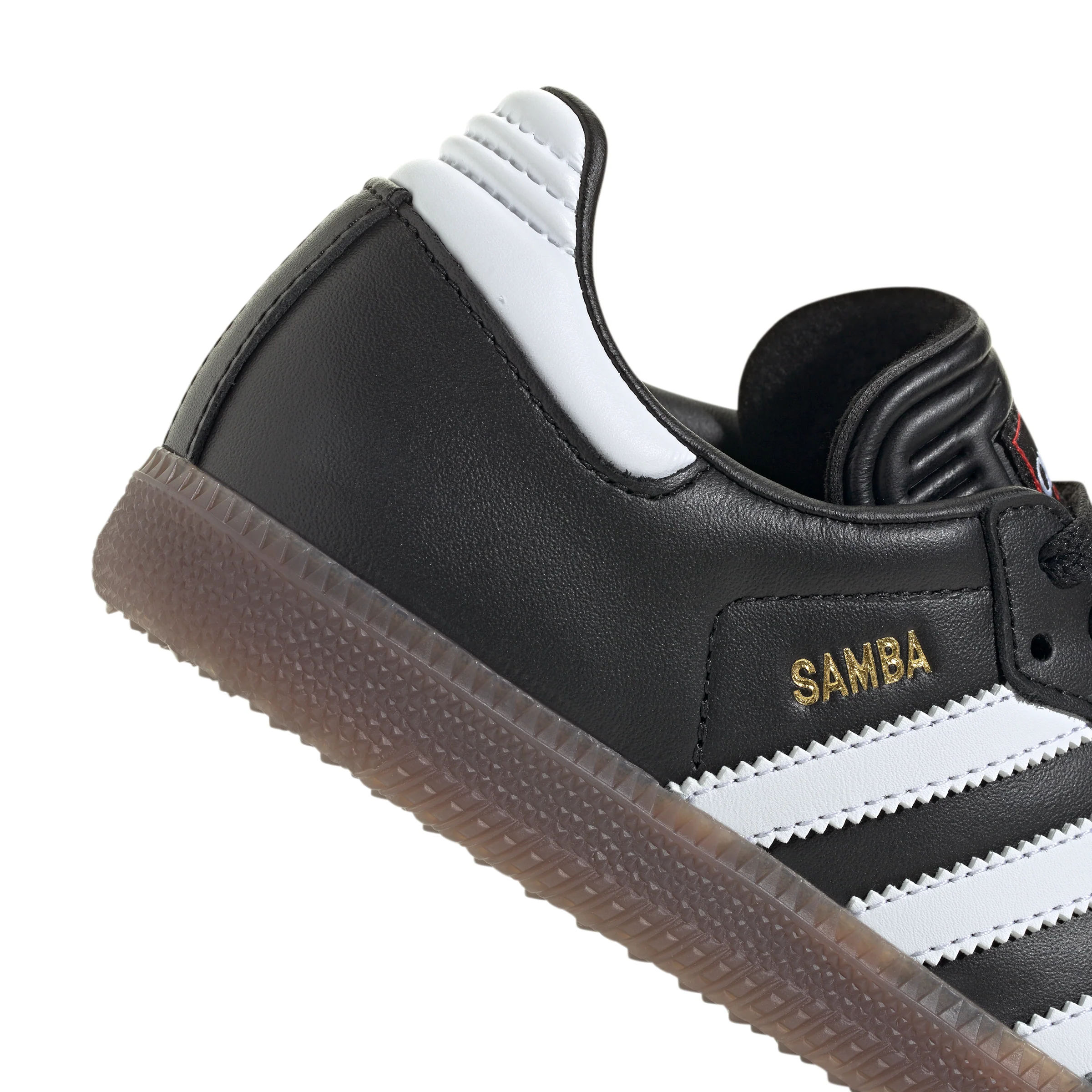 adidas Junior Samba Classic Indoor Soccer Shoe - Black/White - Image 8