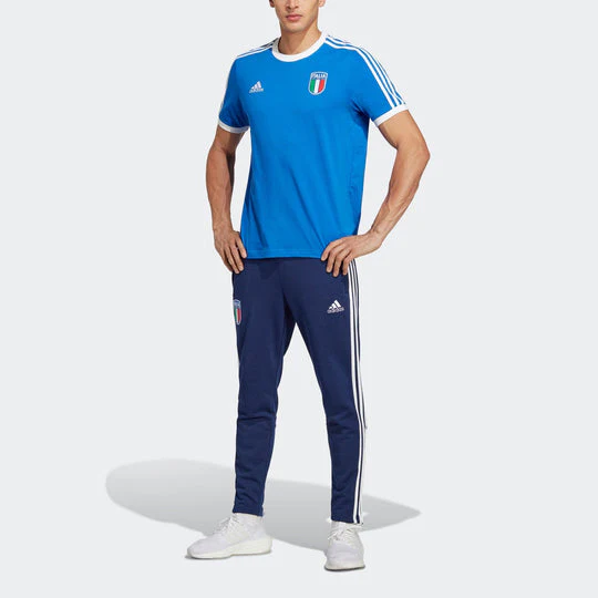 adidas Men's Italy 3-Stripes Tee - Image 2