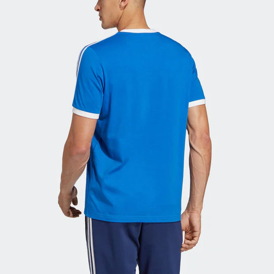 adidas Men's Italy 3-Stripes Tee - Image 4