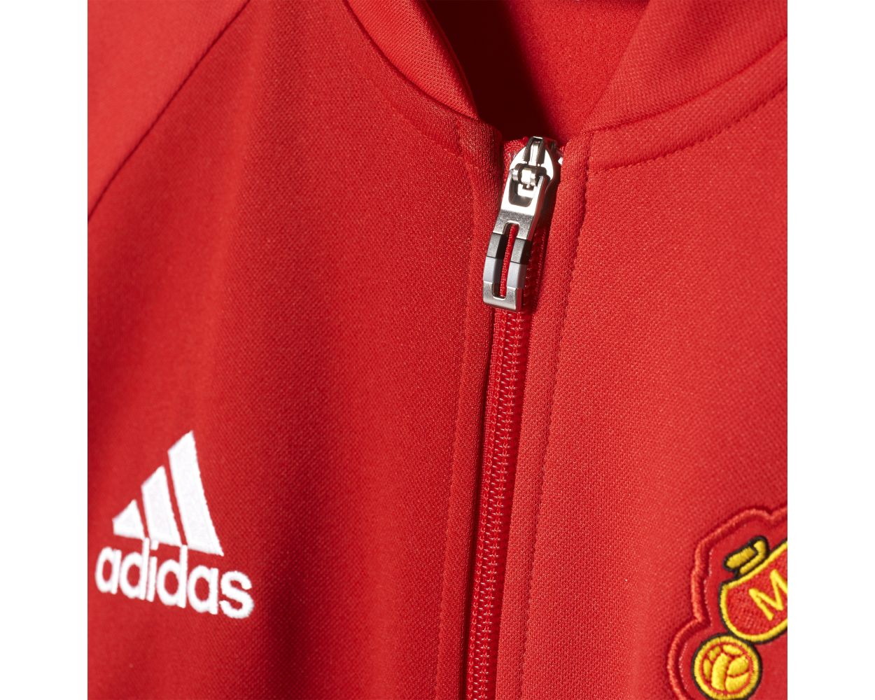 adidas Mens Manchester United Home Anthem Jacket - Image 3