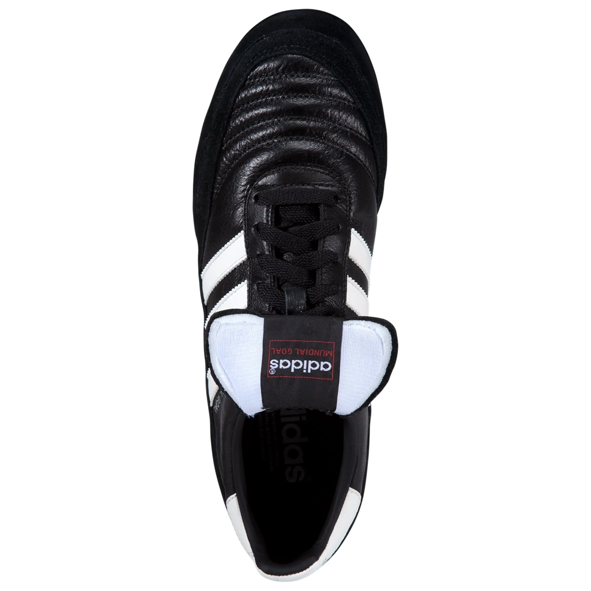 adidas Mundial Goal Indoor Soccer Shoe - Black/White - Image 6