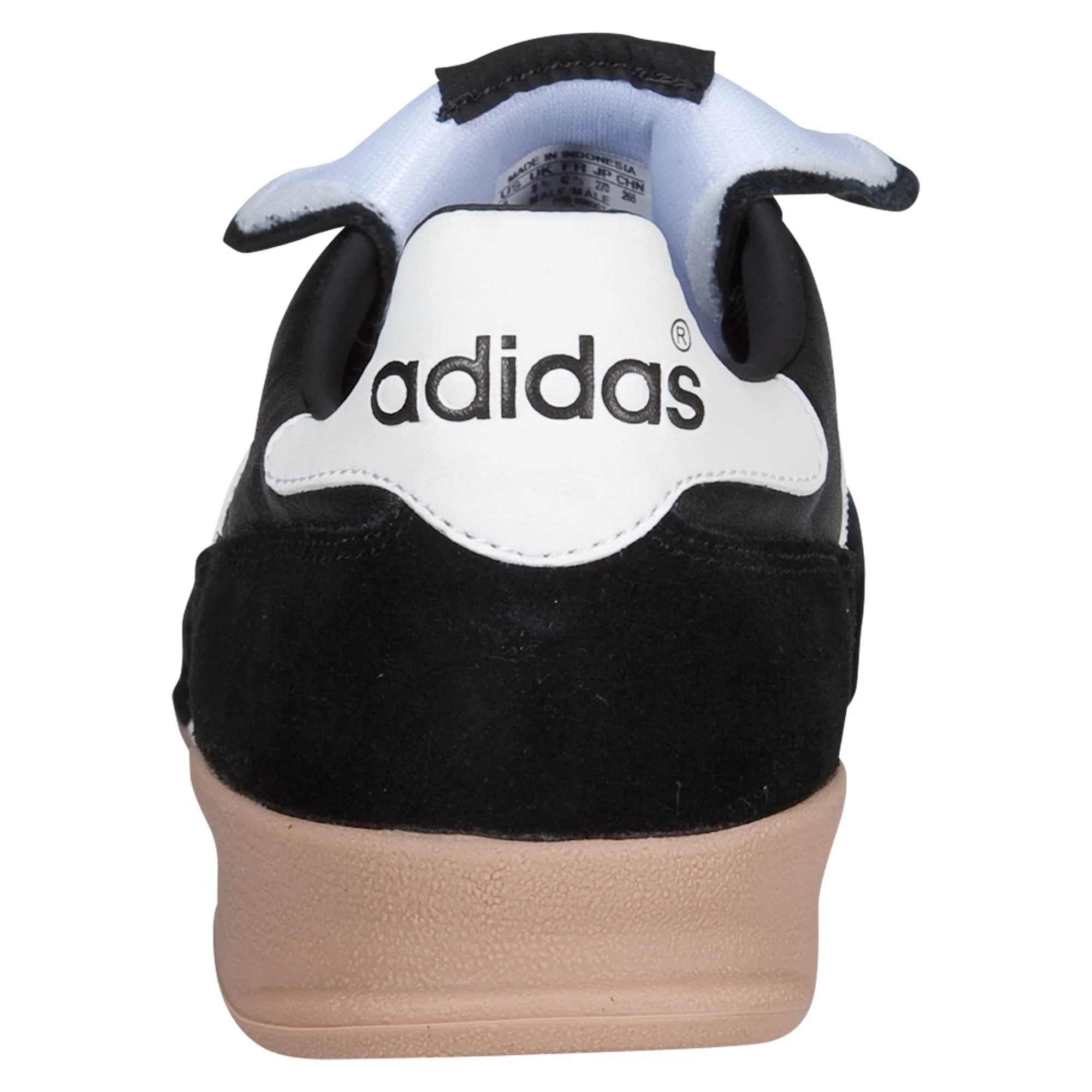 adidas Mundial Goal Indoor Soccer Shoe - Black/White - Image 7