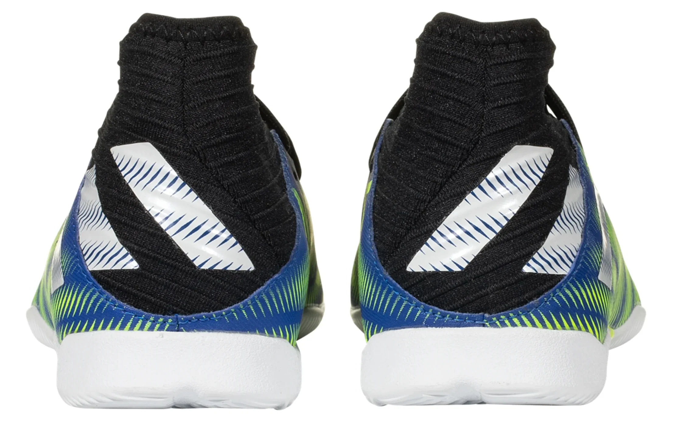 adidas Nemeziz 19.3 IN JUNIOR Indoor Soccer Shoe - Team Royal Blue/White/Core Black - Image 5