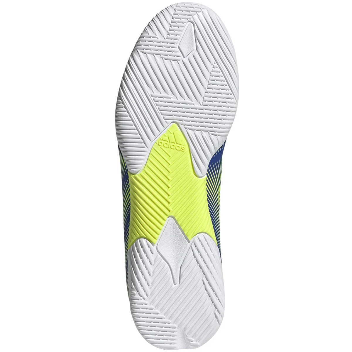 adidas Nemeziz 19.3 IN JUNIOR Indoor Soccer Shoe - Team Royal Blue/White/Core Black - Image 6