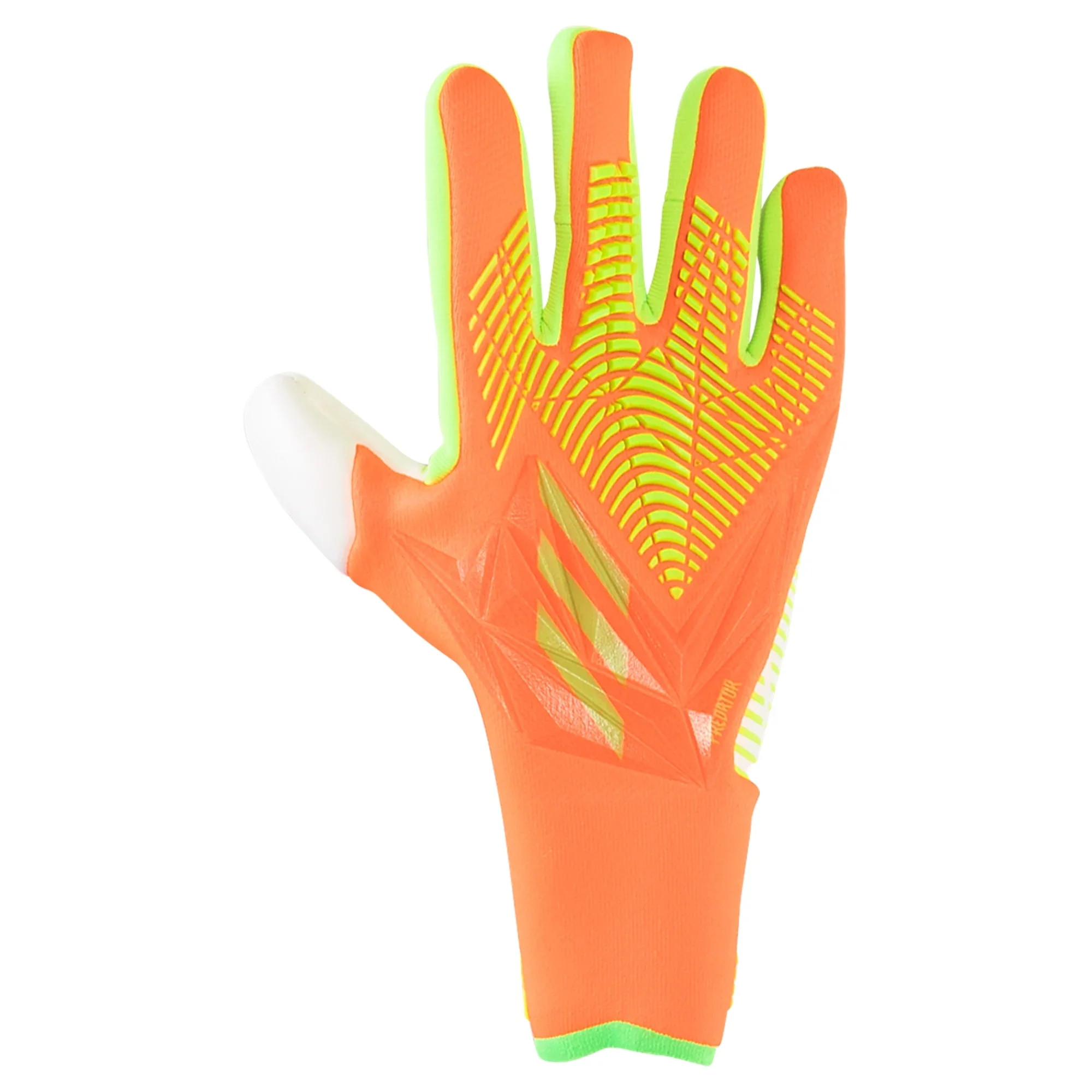 adidas Predator Edge GL Pro Goalkeeper Gloves - Solar Red/Solar Green - Image 3
