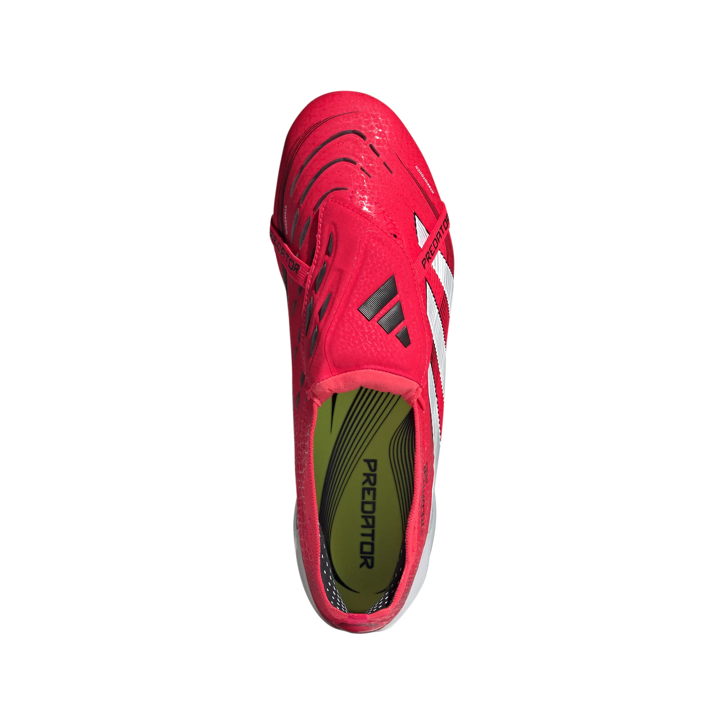 adidas Predator Elite Fold Tounge FG Firm Ground Soccer Cleat - Lucid Red / Cloud White / Core Black - Image 5