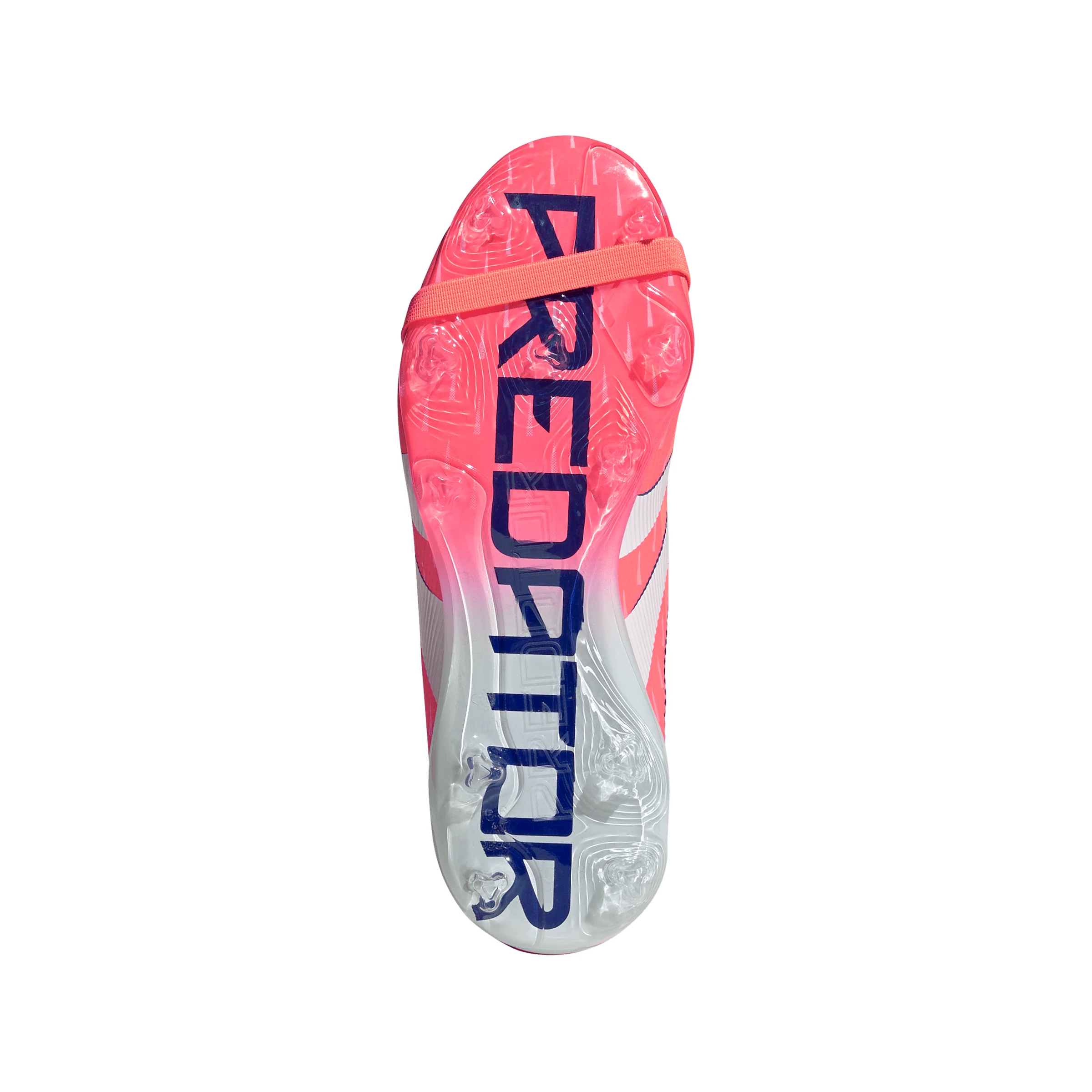 adidas Predator Junior Elite Fold Tongue  FG Firm Ground Soccer Cleat - Signal Coral / Cloud White / Beam Orange - Image 6