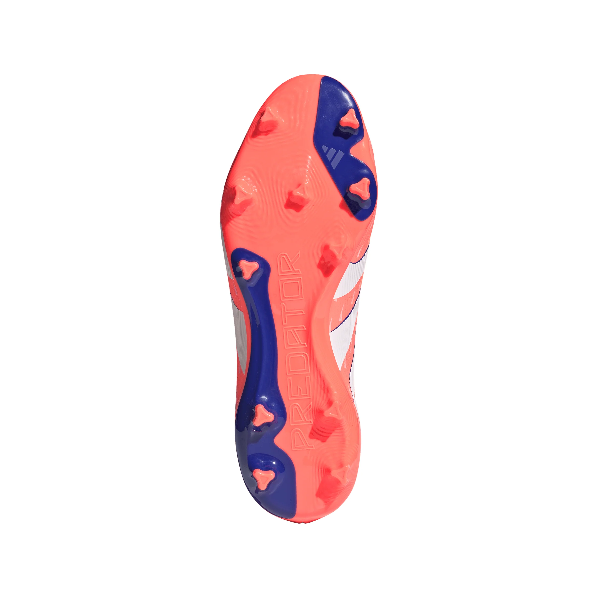adidas Predator League FG Firm Ground Soccer Cleat - Signal Coral / Cloud White / Beam Orange - Image 5