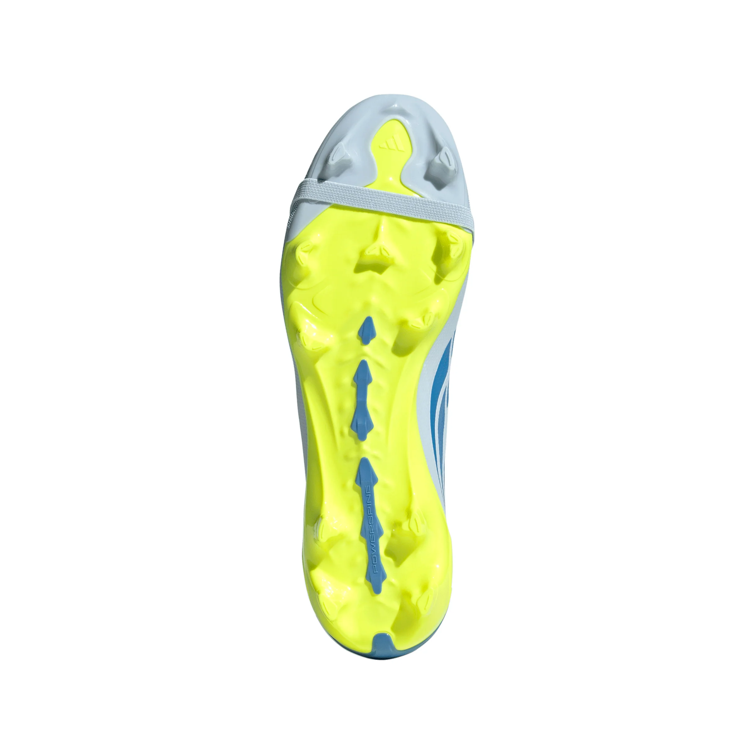 adidas Predator League FoldTongue FG Firm Ground Soccer Cleat - Crystal Sky/Ray Blue/Team Solar Yellow 2 - Image 5
