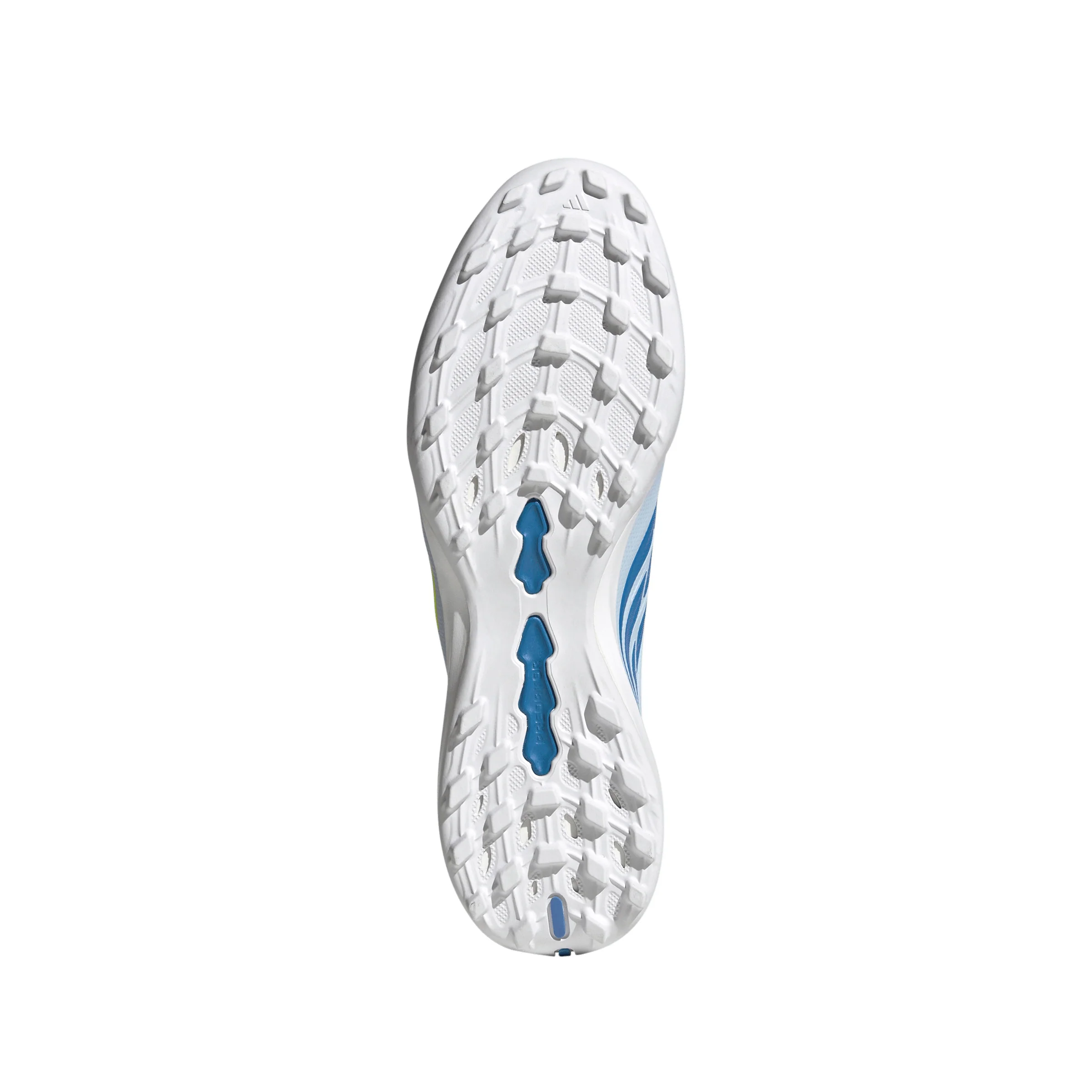 adidas Predator League FoldTongue Turf Soccer Cleats-  Crystal Sky/ Ray Blue/Team Solar Yellow 2 - Image 5