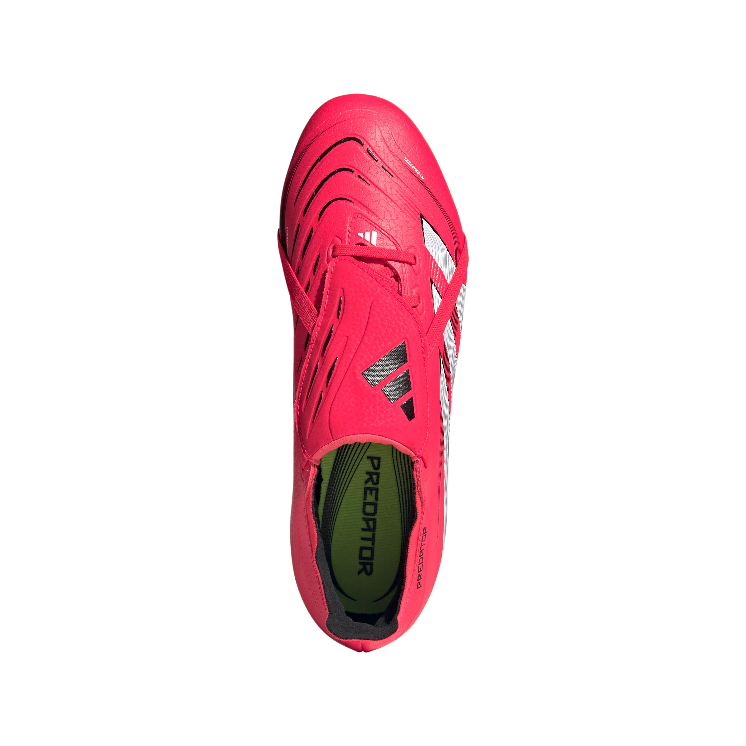 adidas Predator League FT FG Firm Ground Soccer Cleat - Lucid Red/Cloud White/Core Black - Image 4