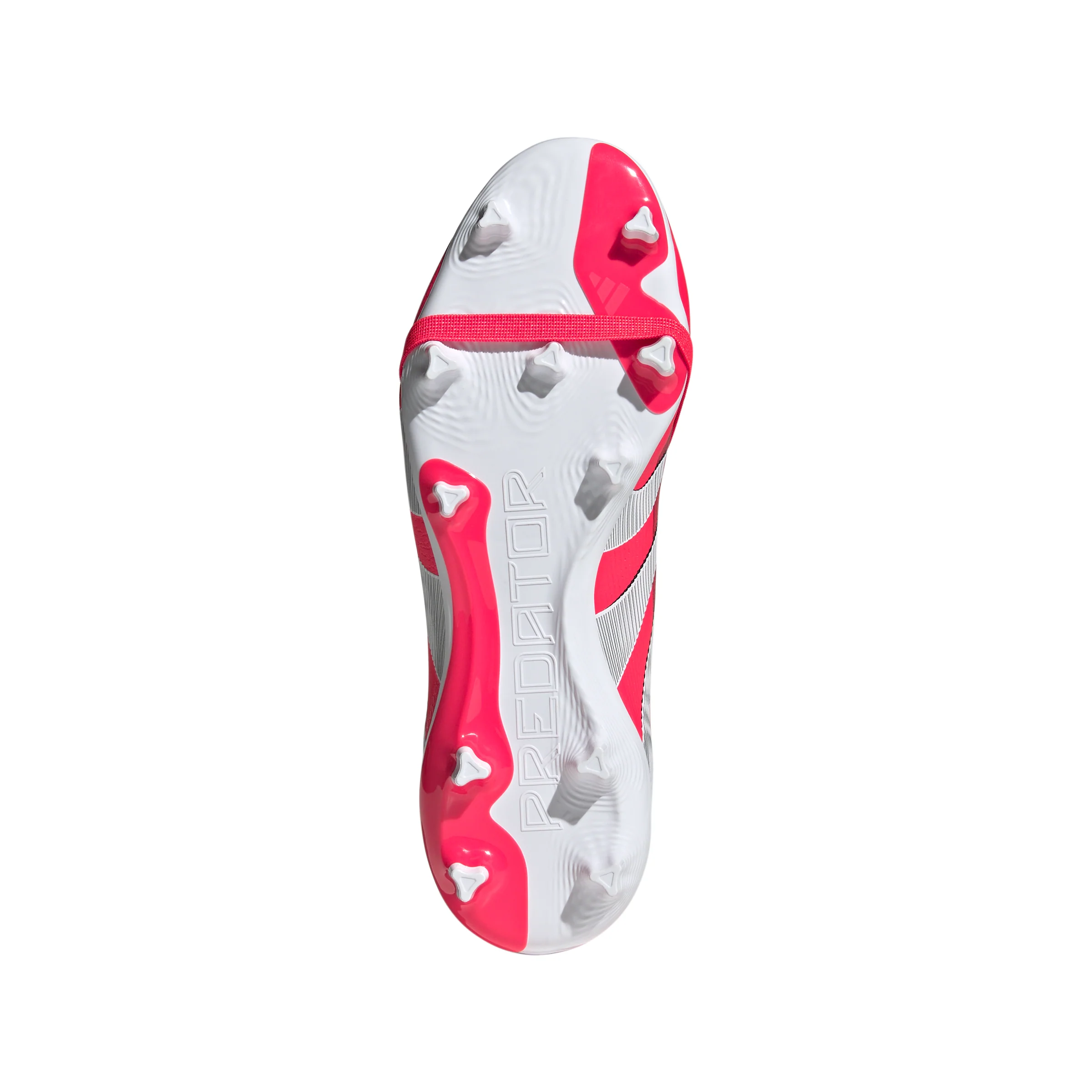 adidas Predator League FT FG Firm Ground Soccer Cleat - Lucid Red/Cloud White/Core Black - Image 7