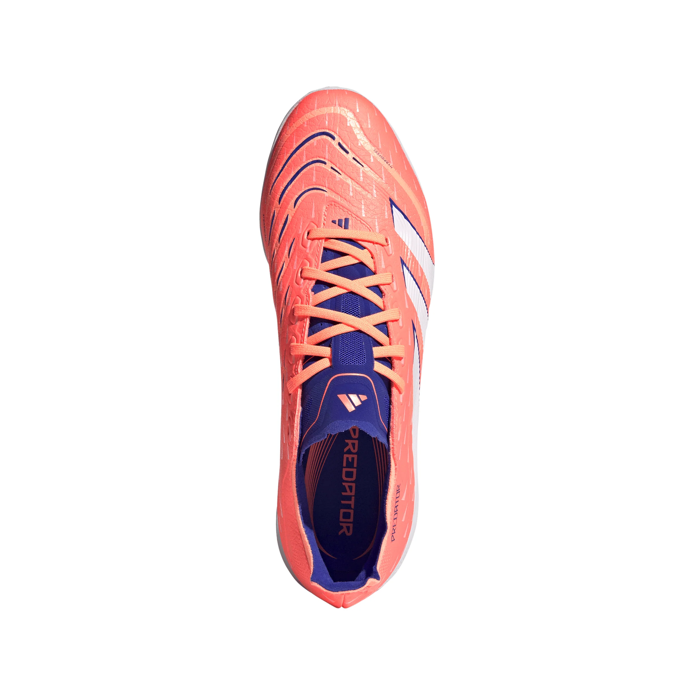 adidas Predator League Low TF Turf Soccer Cleat -  Signal Coral / Cloud White / Beam Orange - Image 3