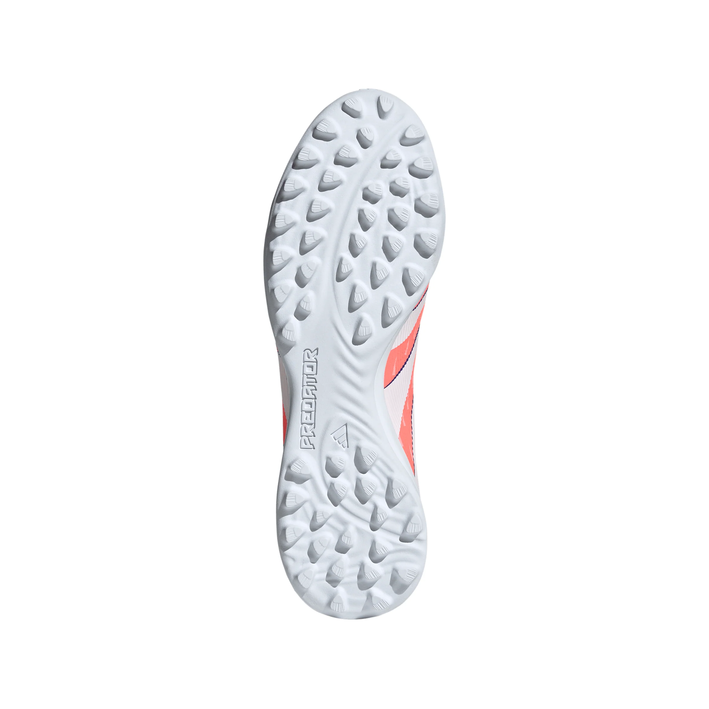 adidas Predator League Low TF Turf Soccer Cleat -  Signal Coral / Cloud White / Beam Orange - Image 5