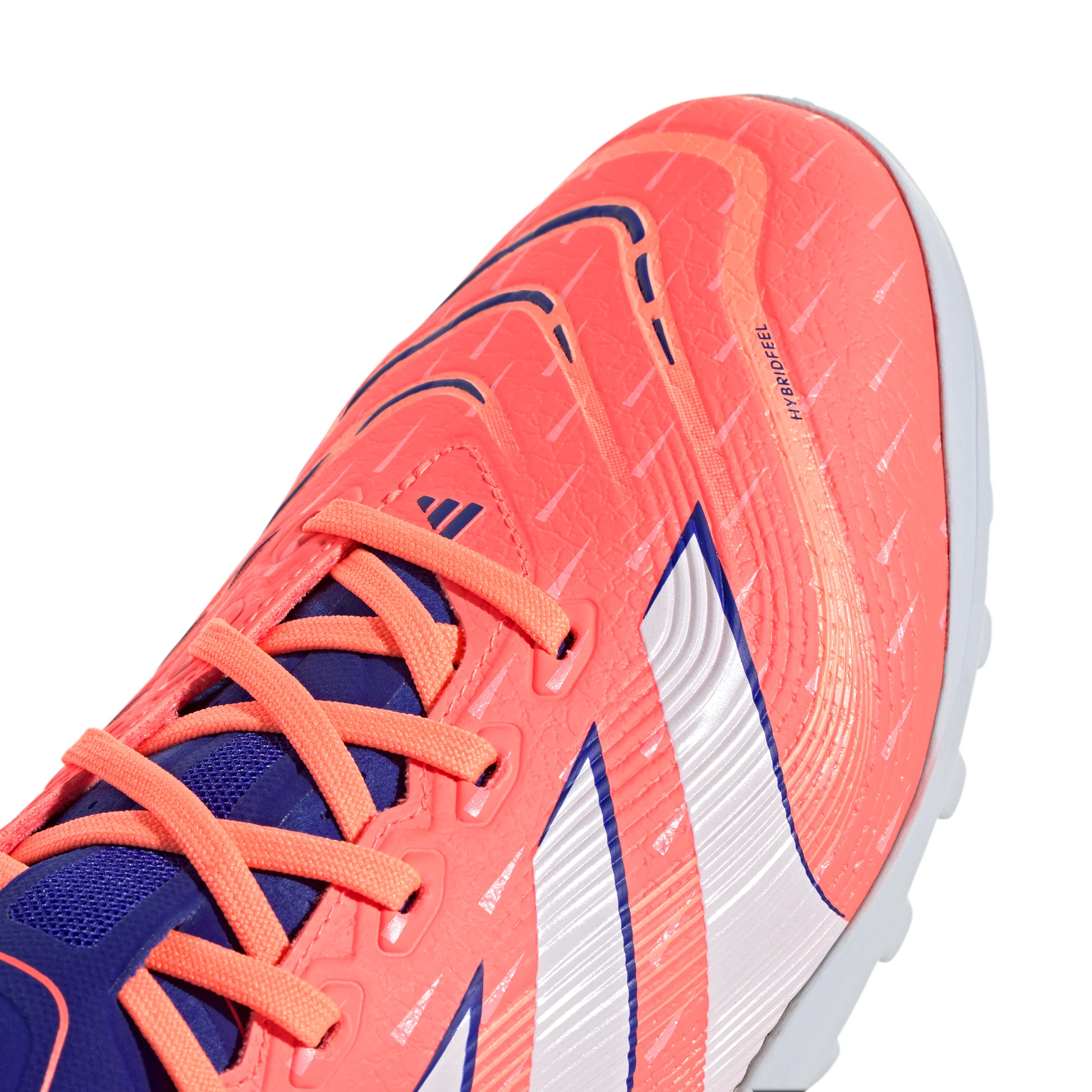 adidas Predator League Low TF Turf Soccer Cleat -  Signal Coral / Cloud White / Beam Orange - Image 7