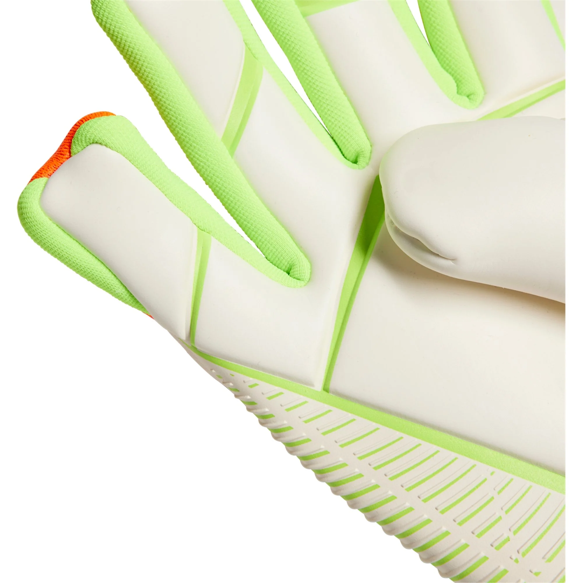 adidas Predator Pro Fingersave Goalkeeper Gloves - Solar Red/Solar Green - Image 6