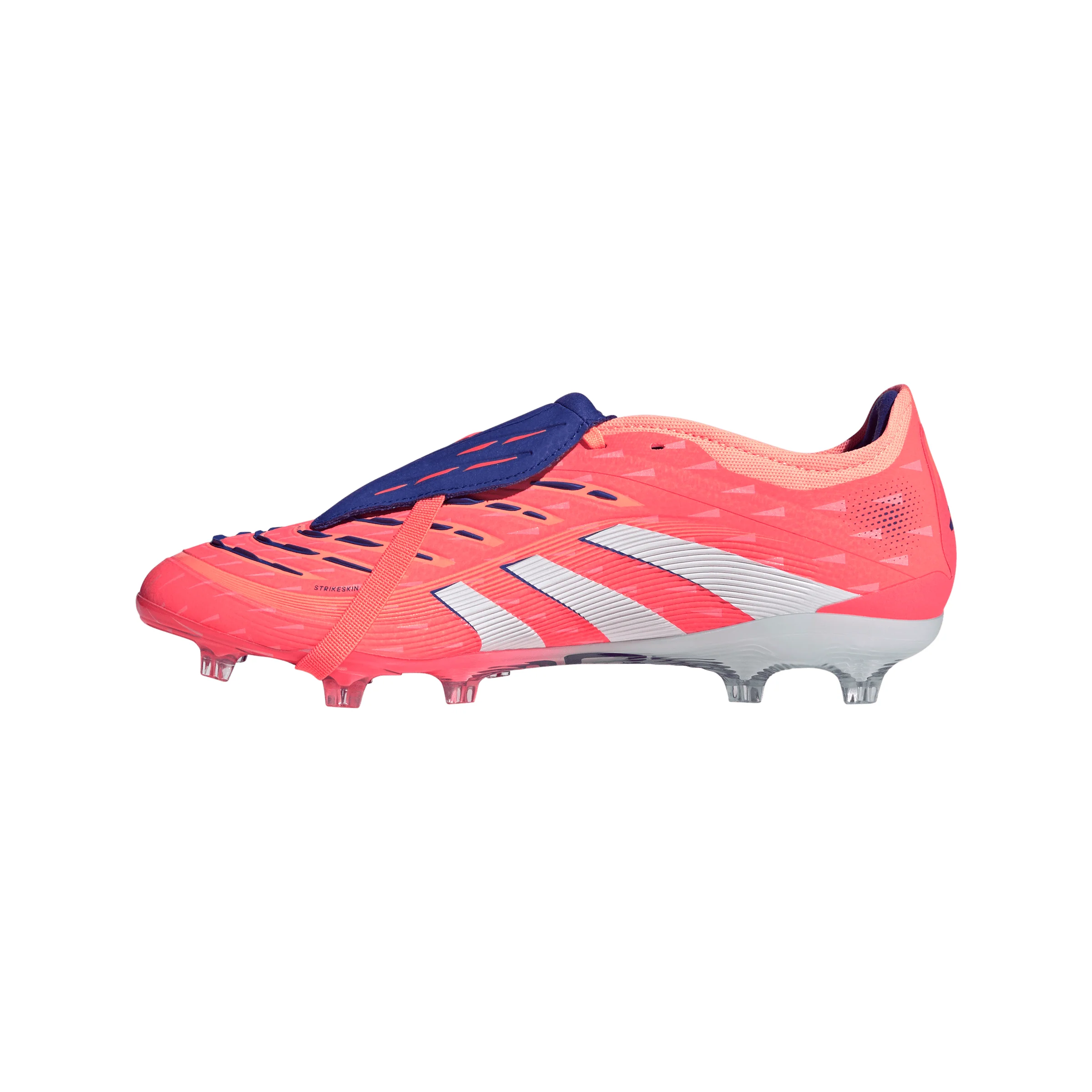 adidas Predator Pro Fold Tongue FT FG Firm Ground Soccer Cleat -Signal Coral / Cloud White / Beam Orange - Image 2