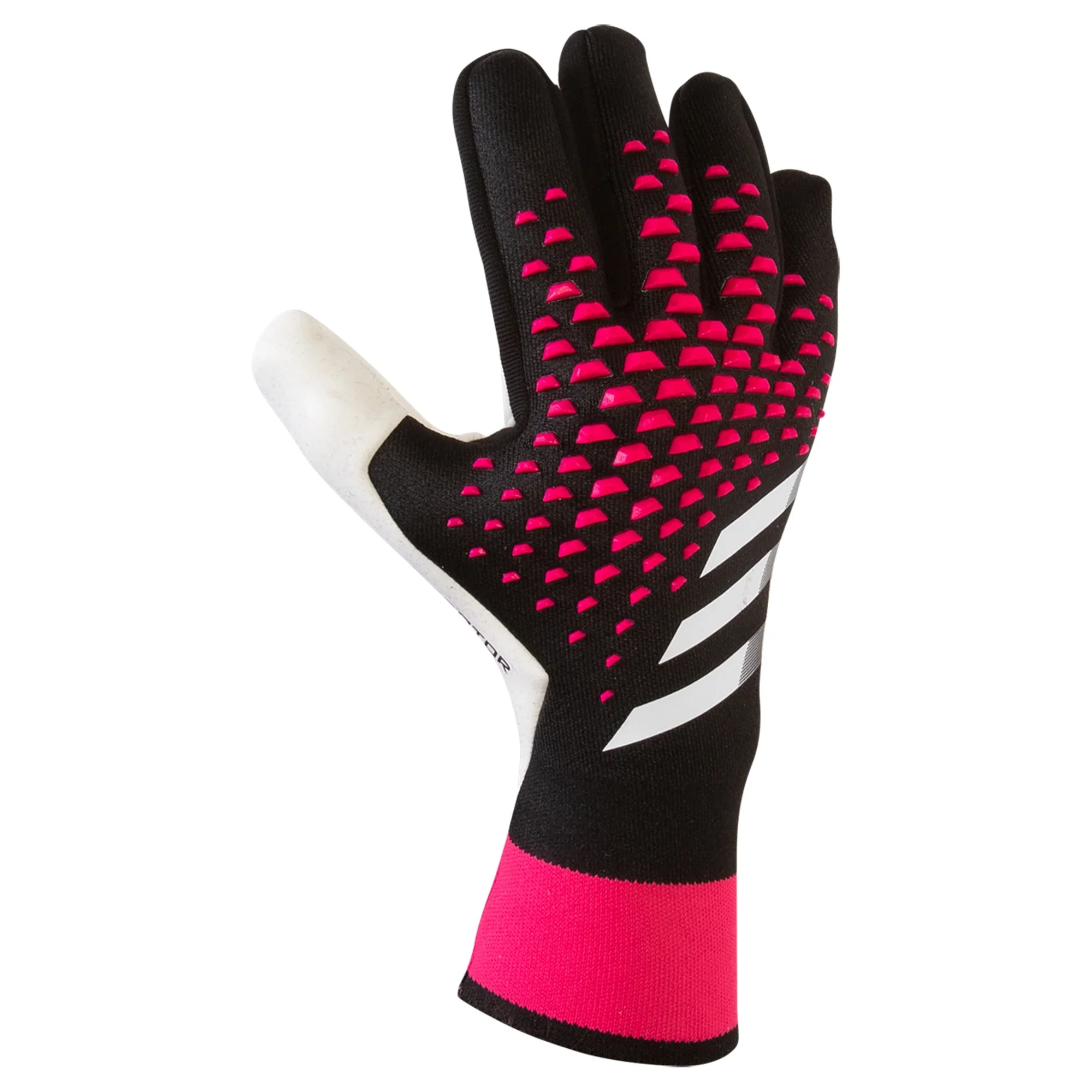 adidas Predator Pro Goalkeeper Gloves - Black/Pink - Image 3
