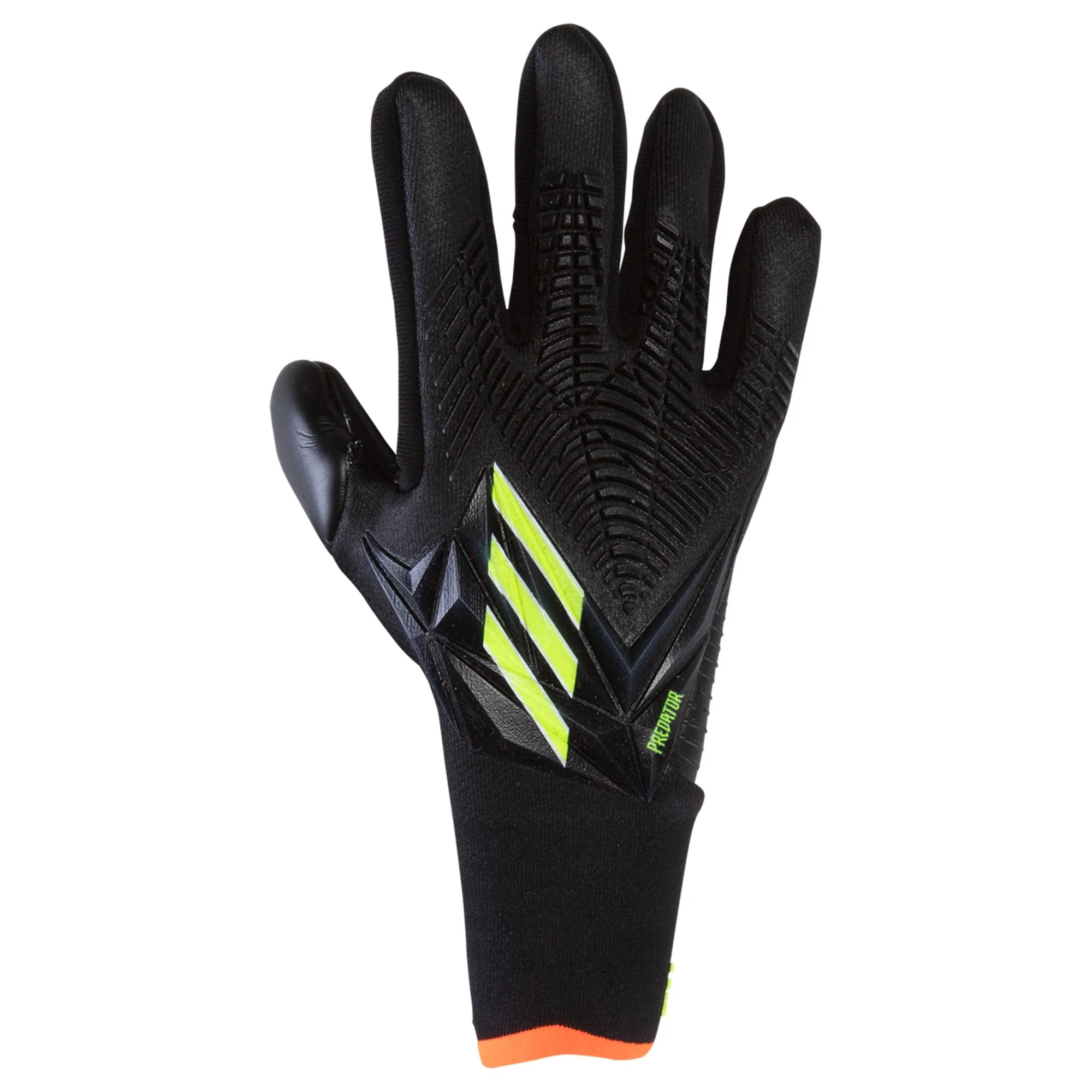 adidas Predator Pro Goalkeeper Gloves - Black/Yellow - Image 3