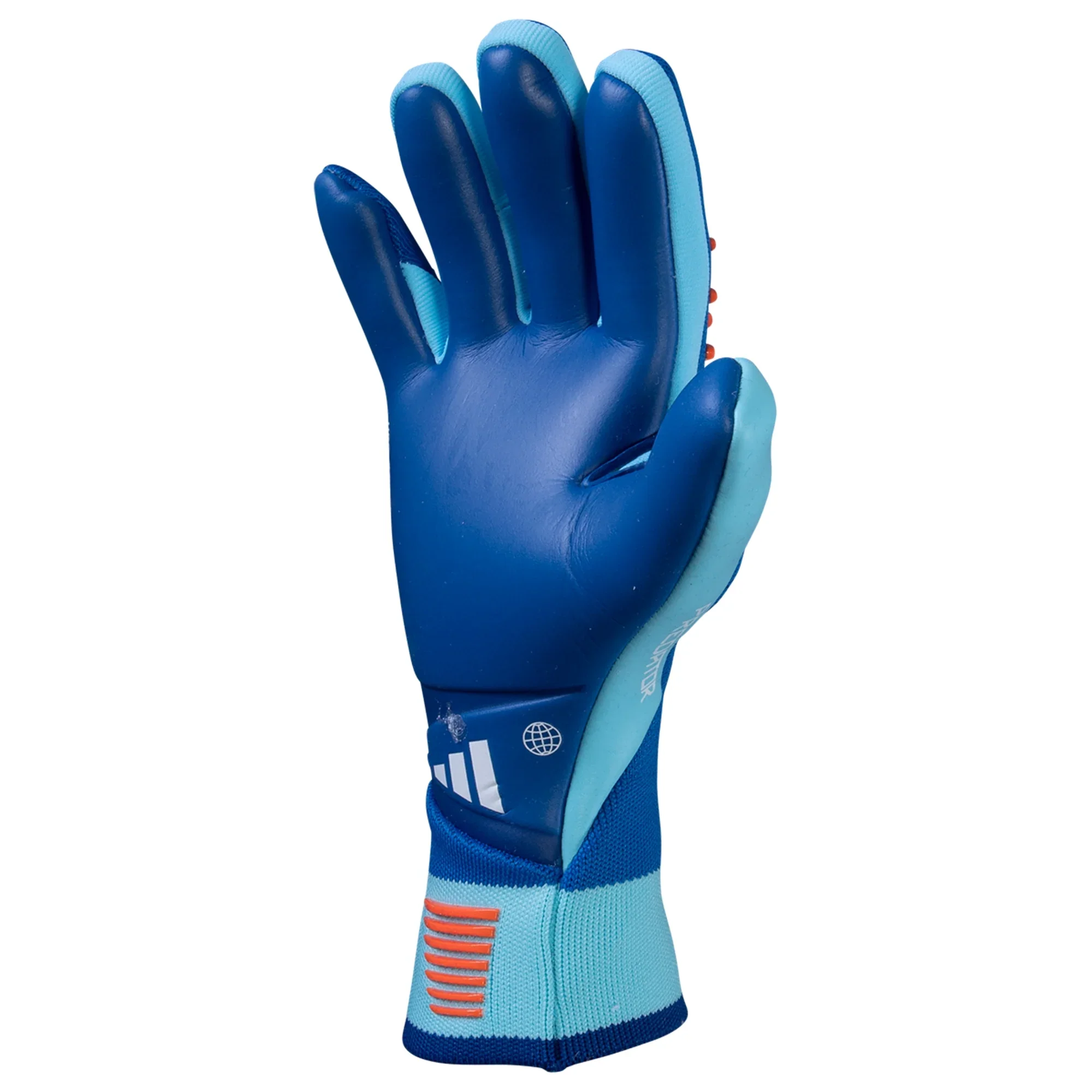 adidas Predator Pro Goalkeeper Gloves - Royal/Blue/White - Image 4
