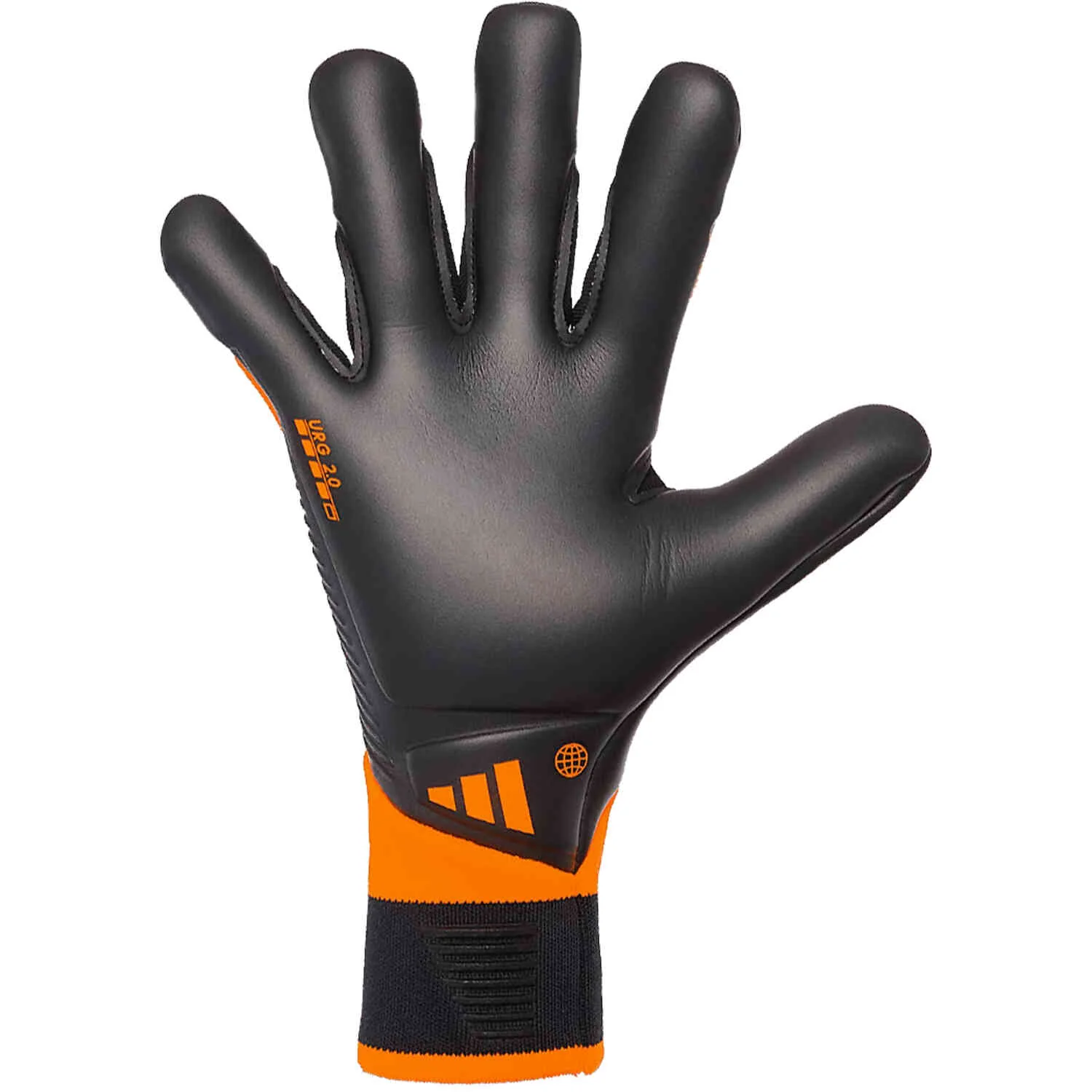 Adidas Predator Pro Hybrid Gloves - Solar Orange/Black/Black - Image 2
