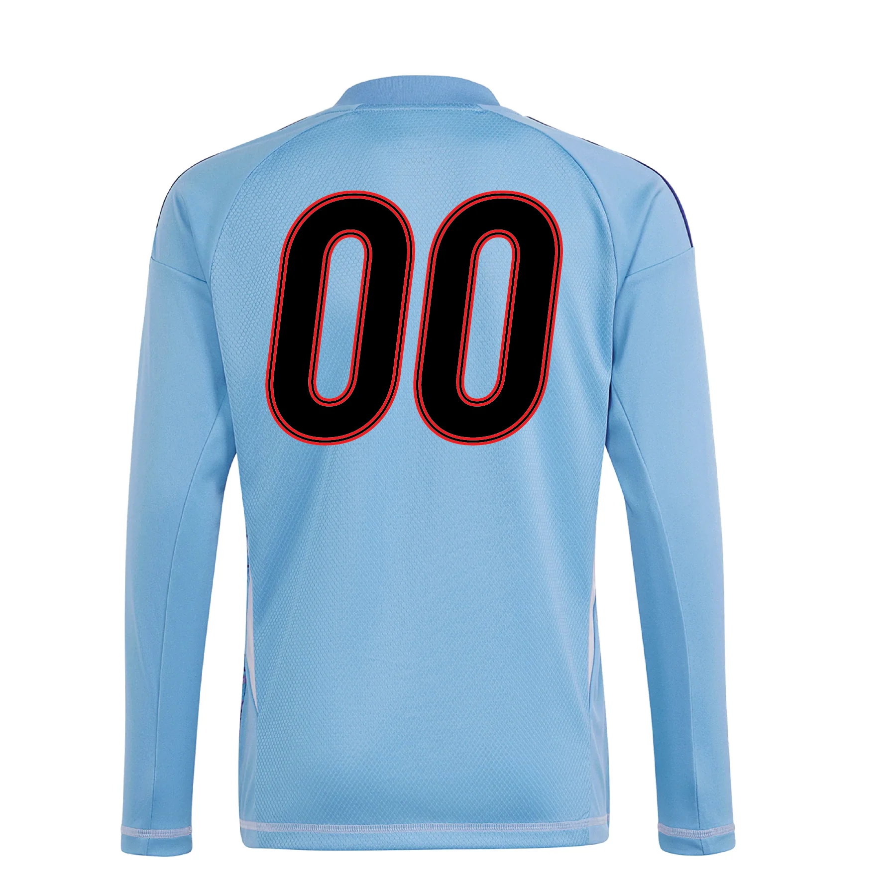 adidas Showcase Tiro 24 LS Goalkeeper Jersey Light Blue - Image 2