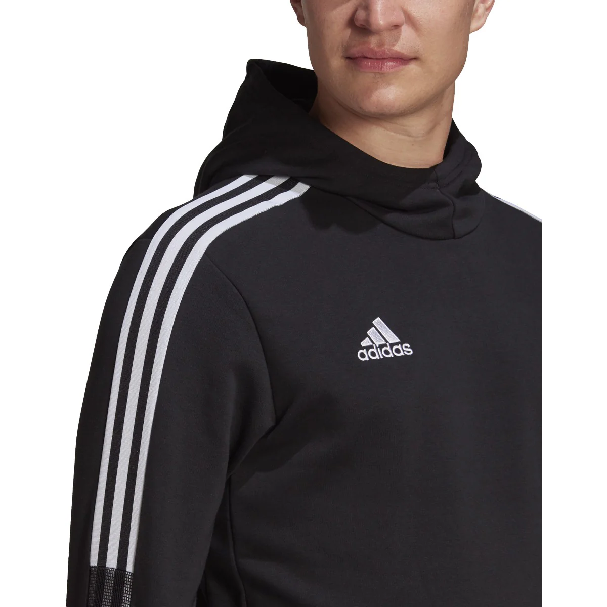 adidas Tiro 21 Hooded Sweatshirt - Black - Image 3