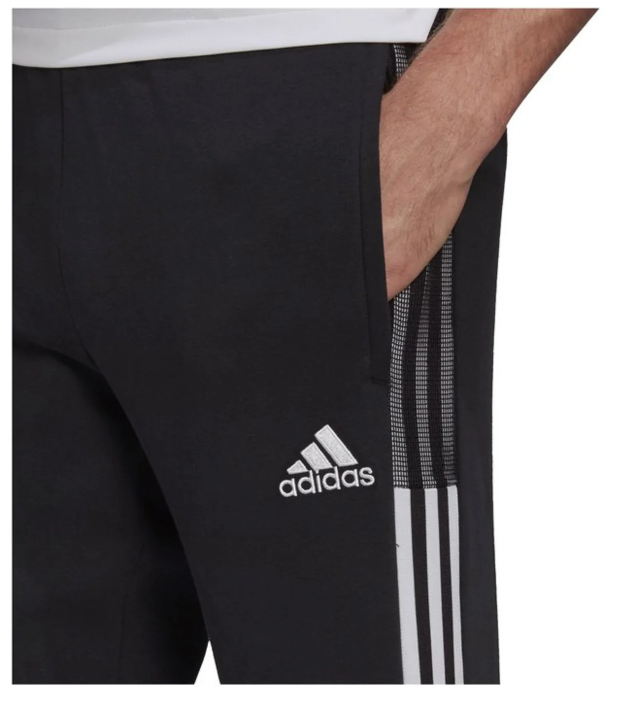 adidas Tiro 21 Sweatpants- Black - Image 3