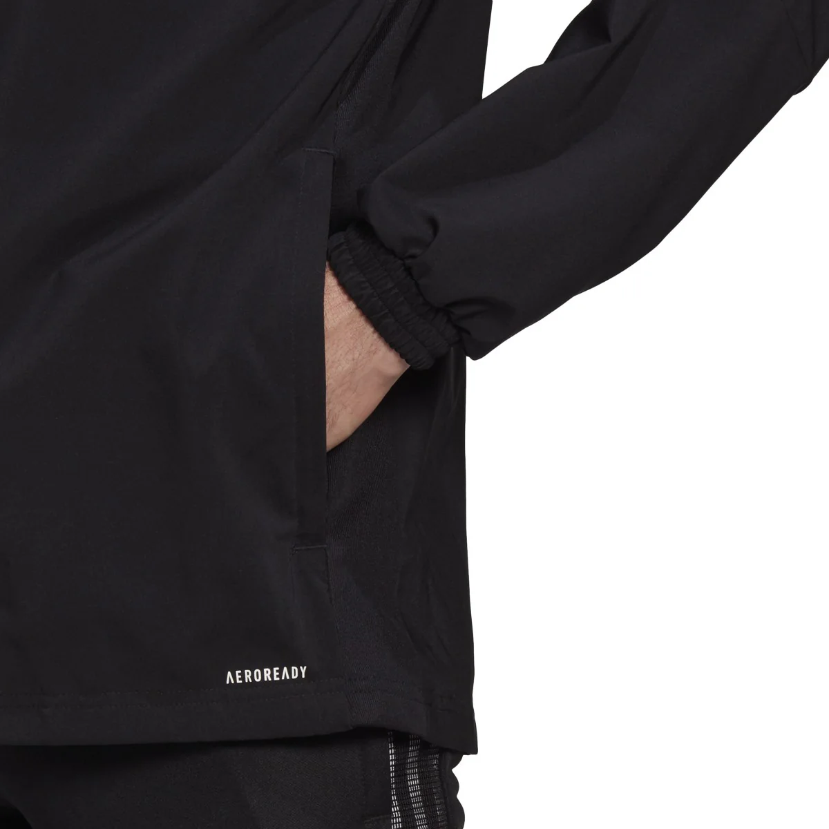 adidas Tiro 21 Windbreaker - Black/White - Image 4