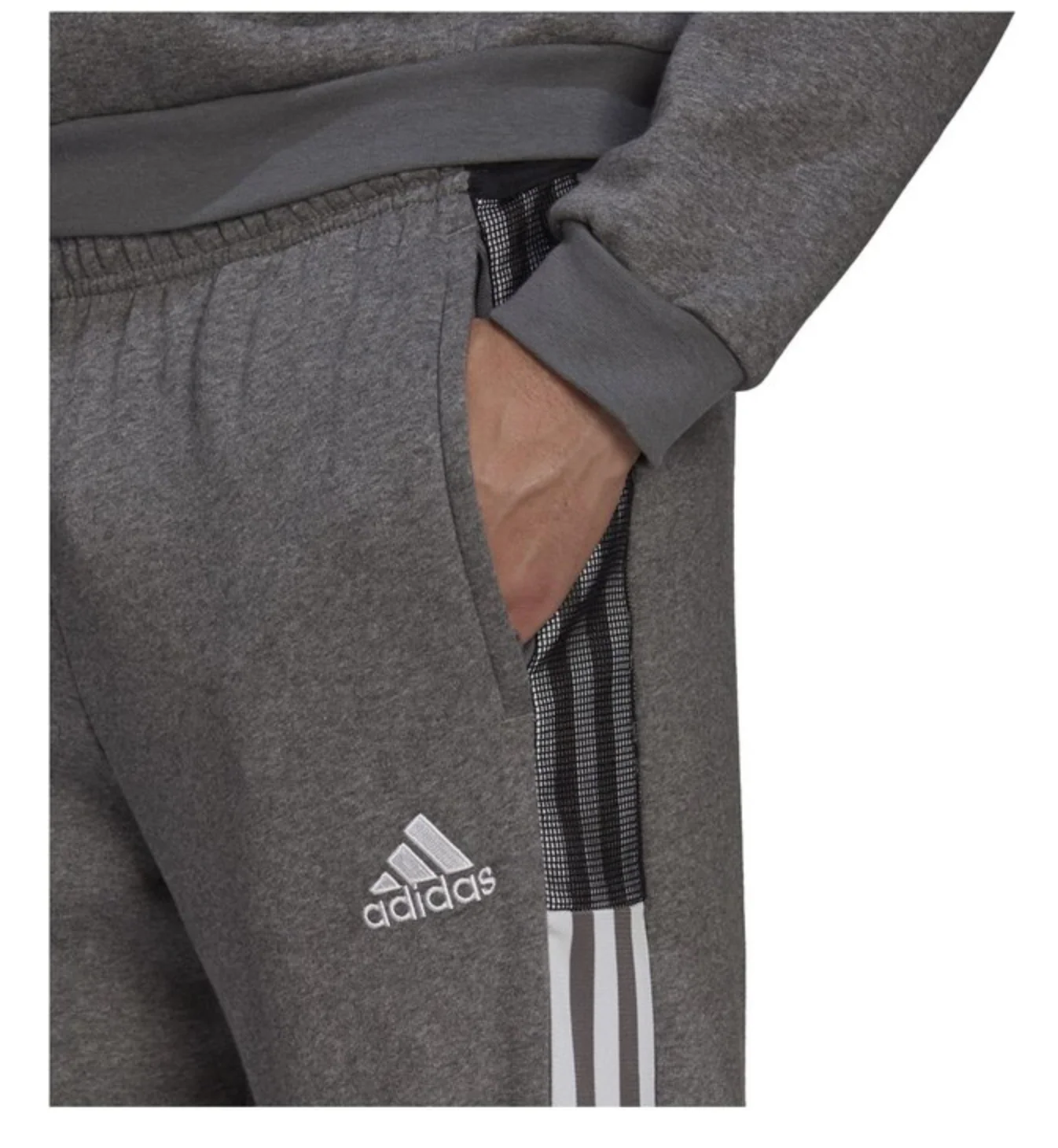 adidas Tiro 21 Women's Sweatpants- Grey - Image 3