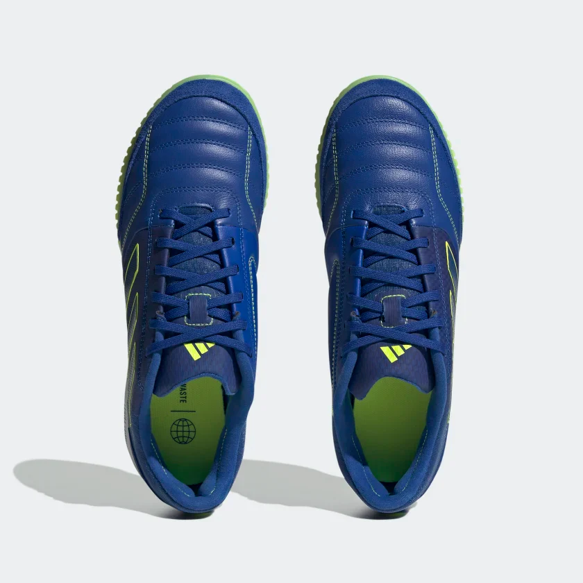 adidas Top Sala Competition IN Indoor Soccer Shoes - Blue/Yellow/White - Image 3