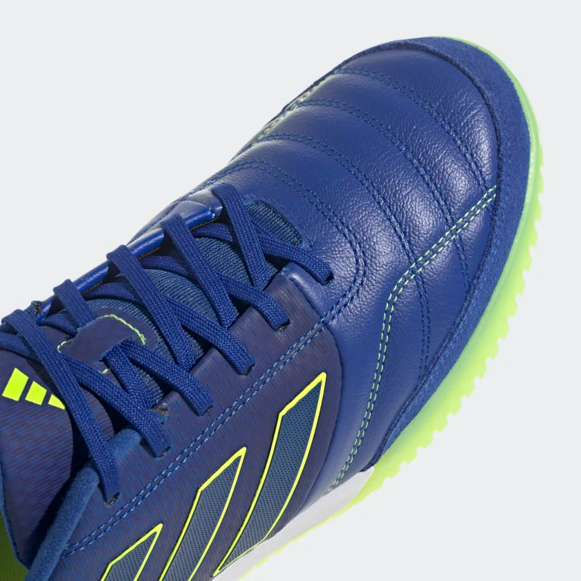 adidas Top Sala Competition IN Indoor Soccer Shoes - Blue/Yellow/White - Image 6