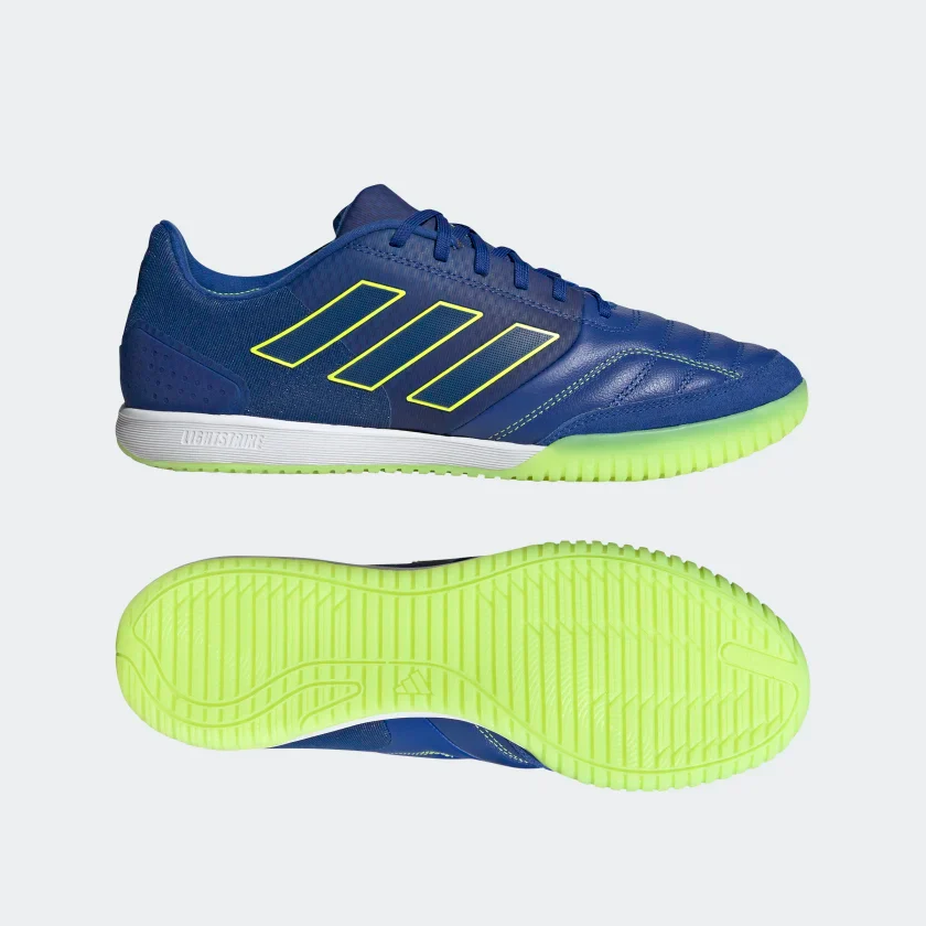 adidas Top Sala Competition IN Indoor Soccer Shoes - Blue/Yellow/White - Image 9